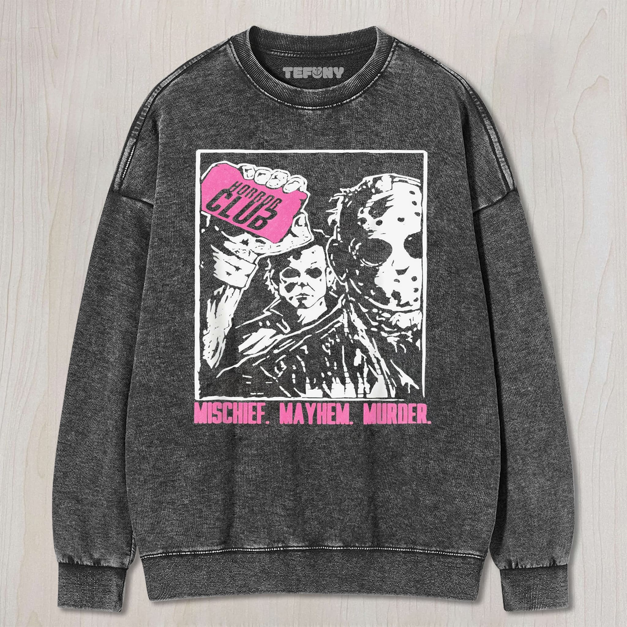 HORROR CLUB UNISEX TEE, TANK TOP, LAYERED LS, SWEATSHIRT & HOODIE