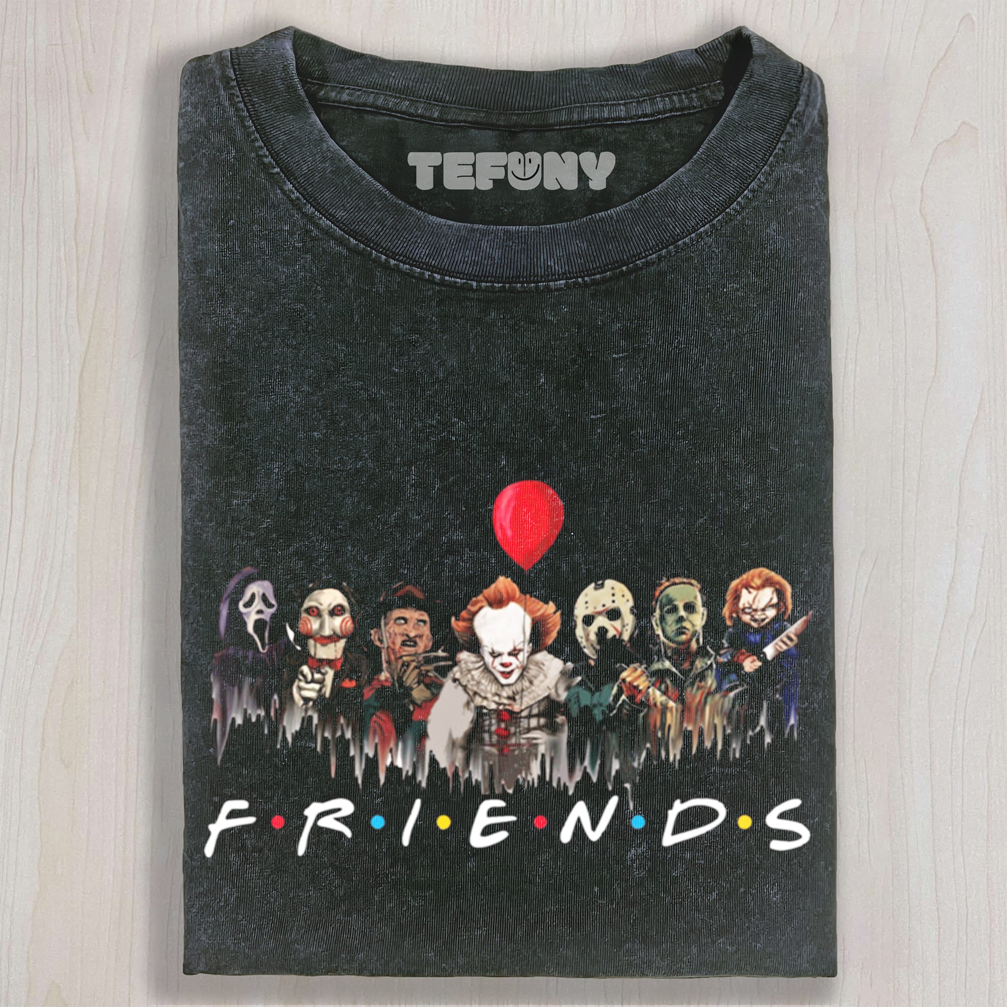 HORROR MOVIE KILLERSS FRIENDS UNISEX TEE, TANK TOP, LAYERED LS, SWEATSHIRT & HOODIE