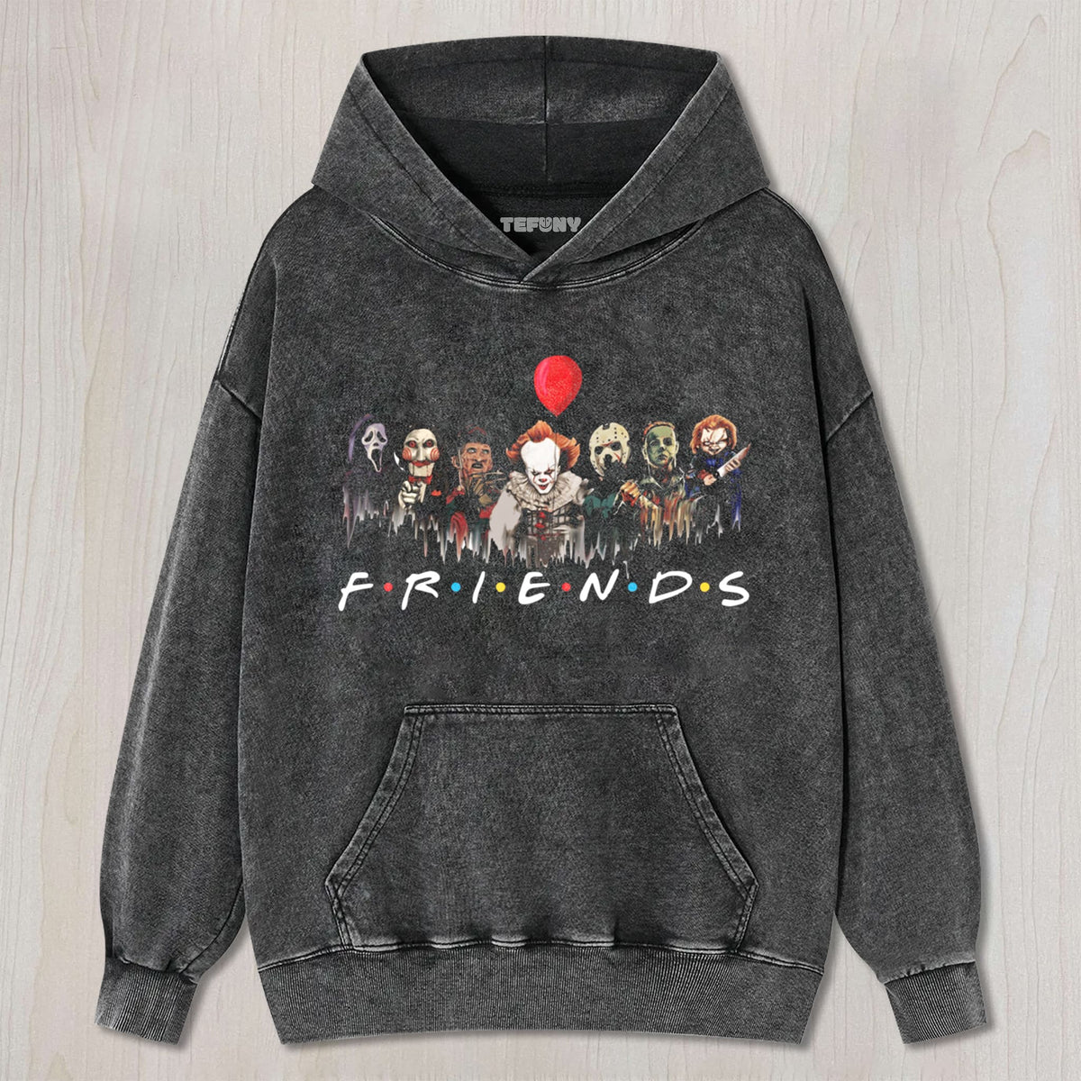 HORROR MOVIE KILLERSS FRIENDS UNISEX TEE, TANK TOP, LAYERED LS, SWEATSHIRT & HOODIE