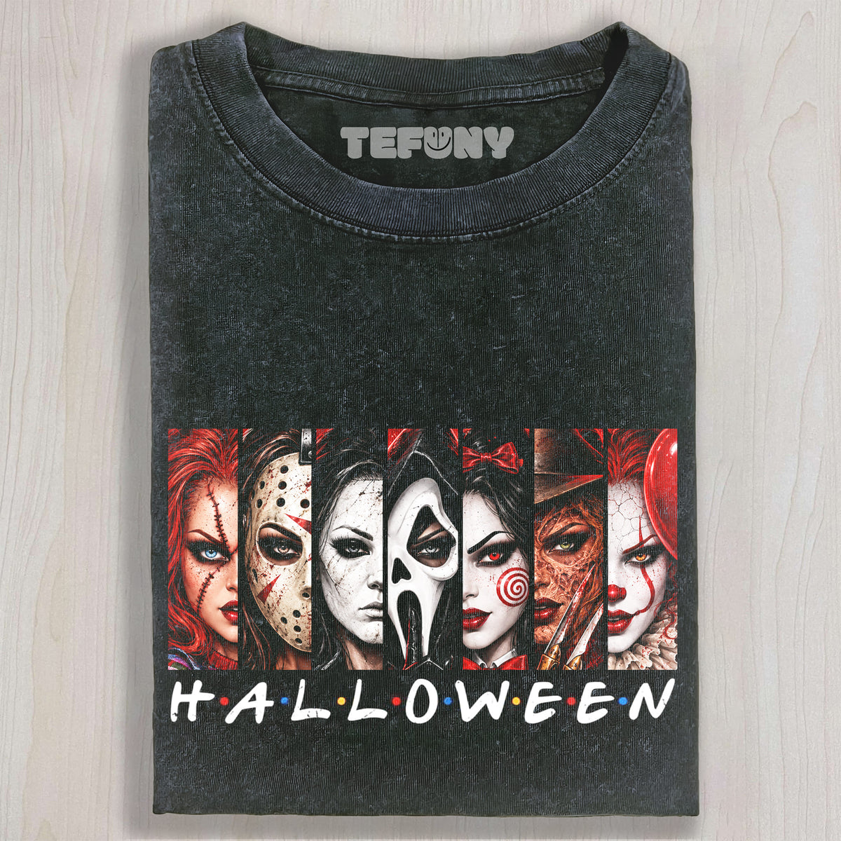 HORROR MOVIE KILLERSS FRIENDS V2 UNISEX TEE, TANK TOP, LAYERED LS, SWEATSHIRT & HOODIE