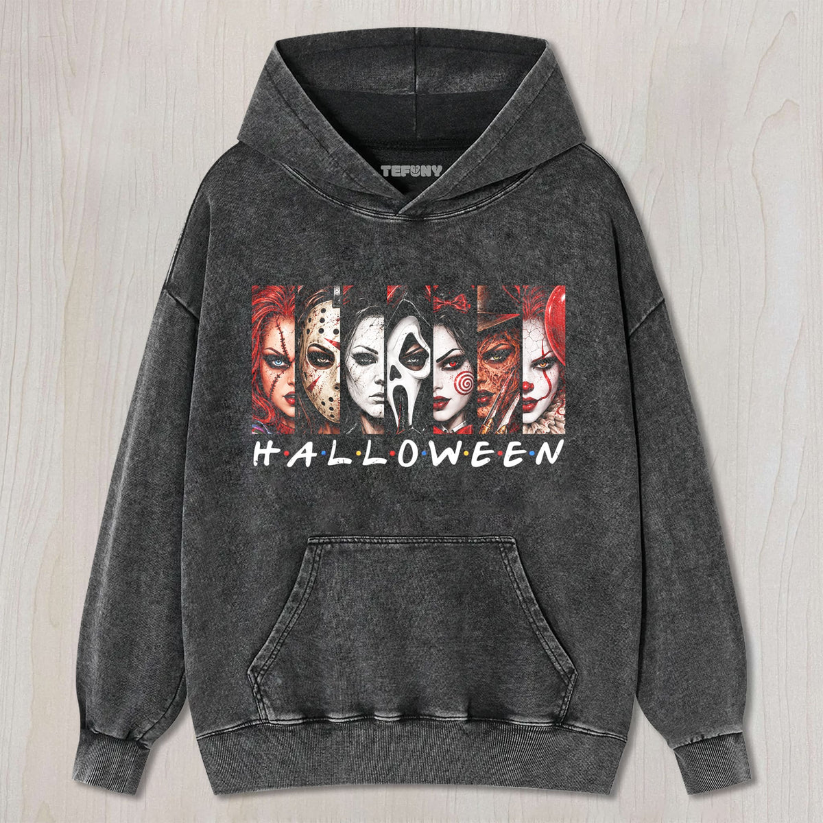 HORROR MOVIE KILLERSS FRIENDS V2 UNISEX TEE, TANK TOP, LAYERED LS, SWEATSHIRT & HOODIE