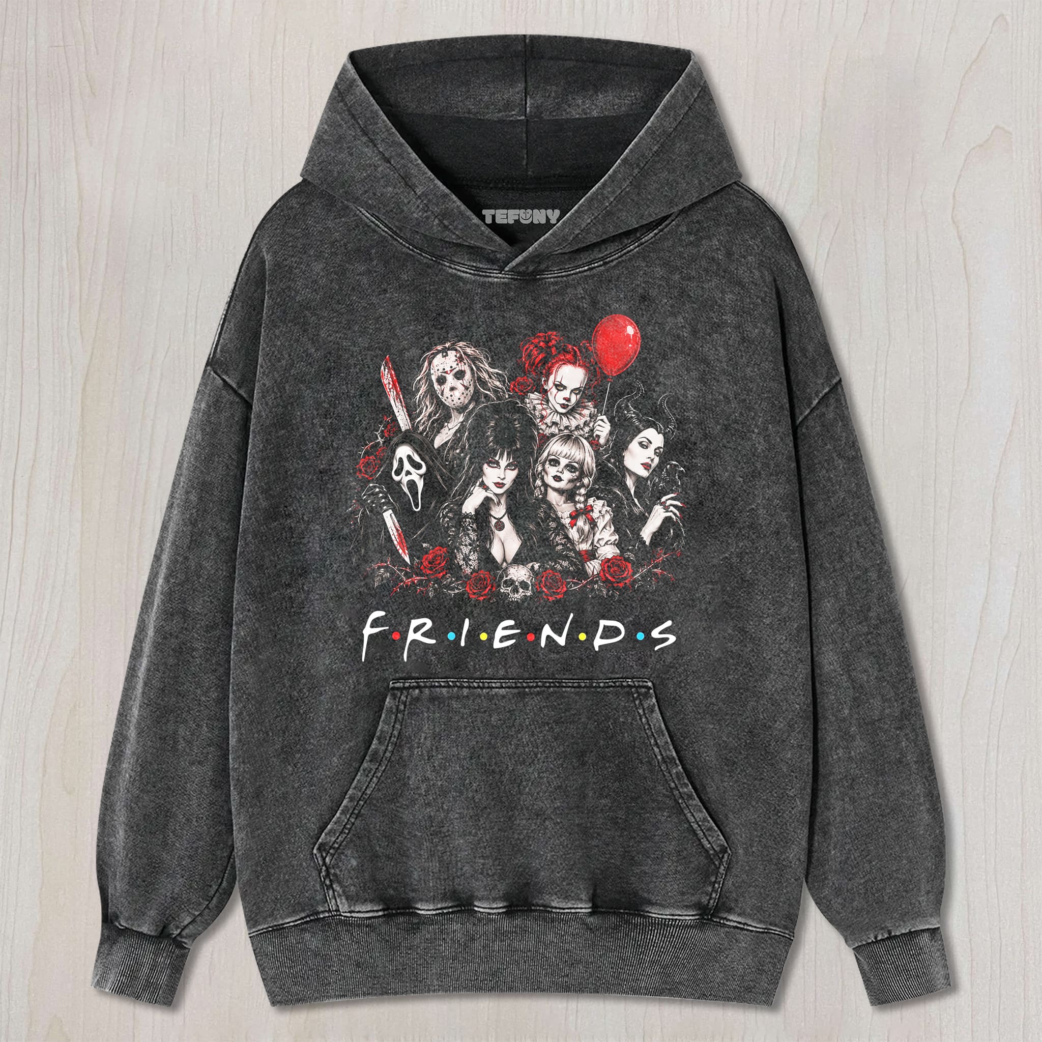 HORROR MOVIE KILLERSS FRIENDS V6 UNISEX TEE, TANK TOP, LAYERED LS, SWEATSHIRT & HOODIE