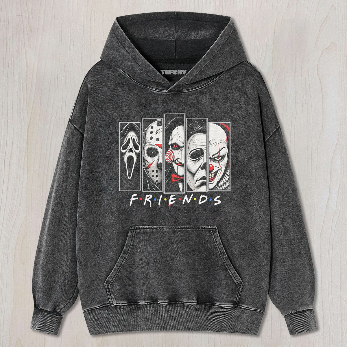 HORROR MOVIE KILLERSS FRIENDS V9 UNISEX TEE, TANK TOP, LAYERED LS, SWEATSHIRT & HOODIE