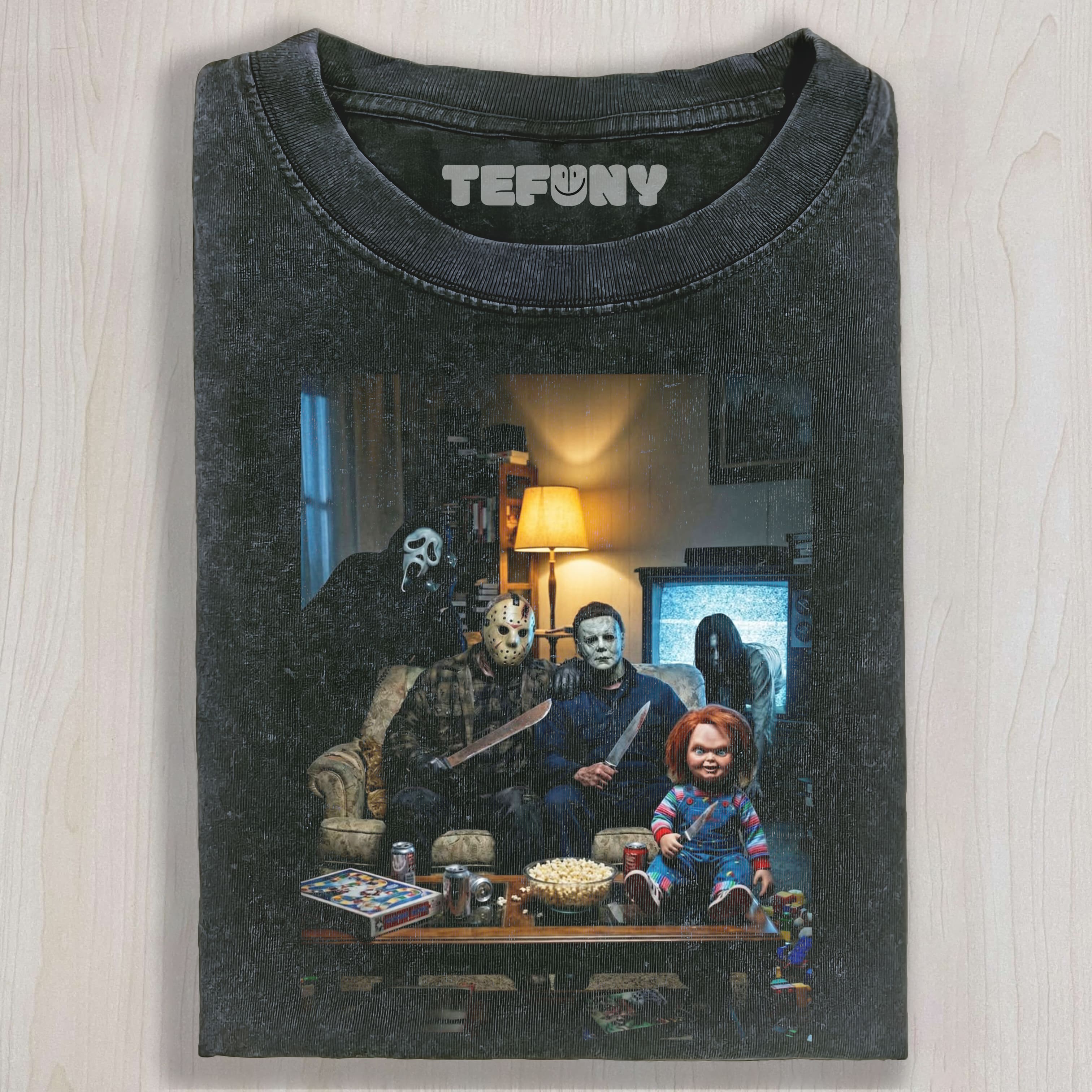 HORROR CHARACTERS V1 UNISEX TEE, TANK TOP, LAYERED LS, SWEATSHIRT & HOODIE