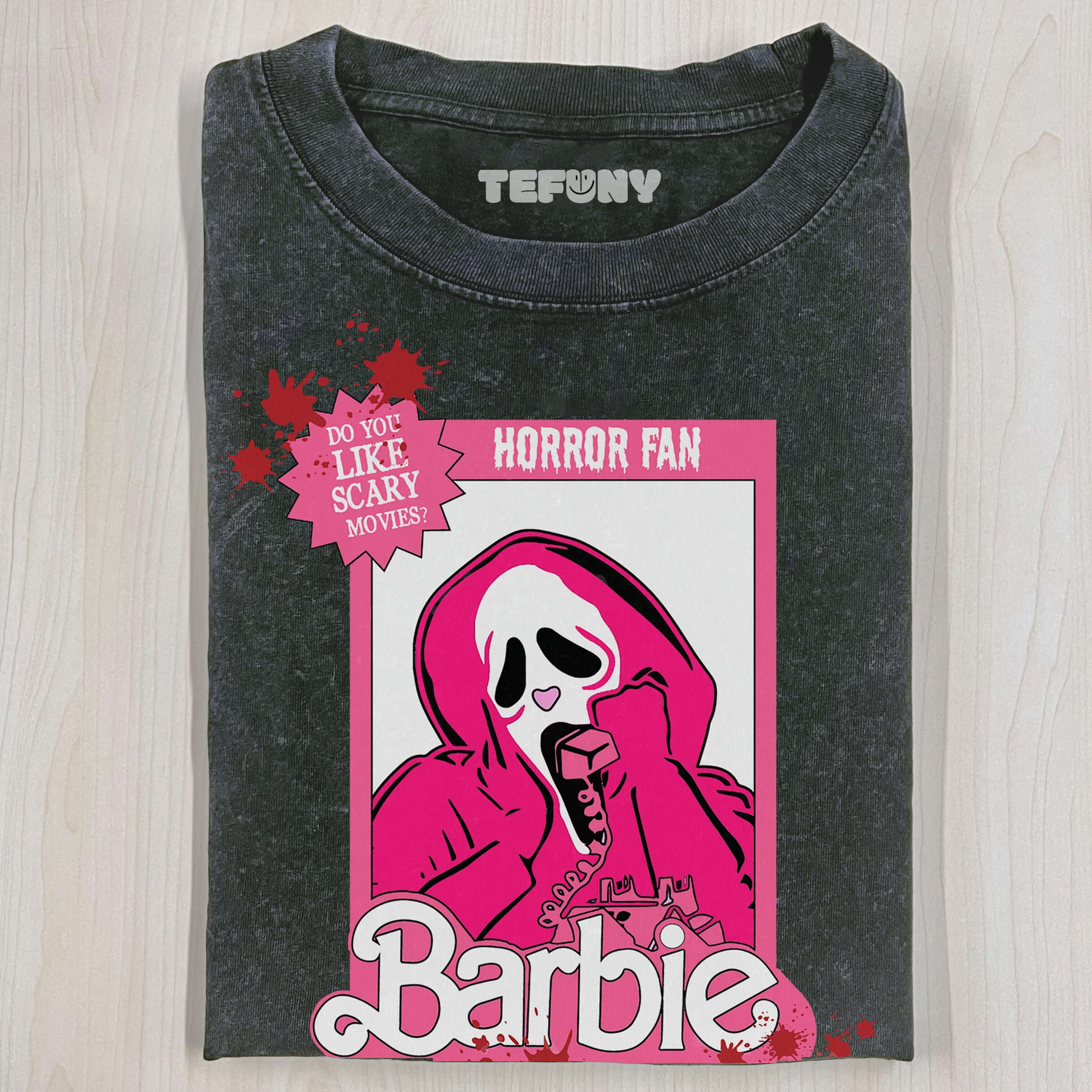 HORROR FAN BARBIE TEE