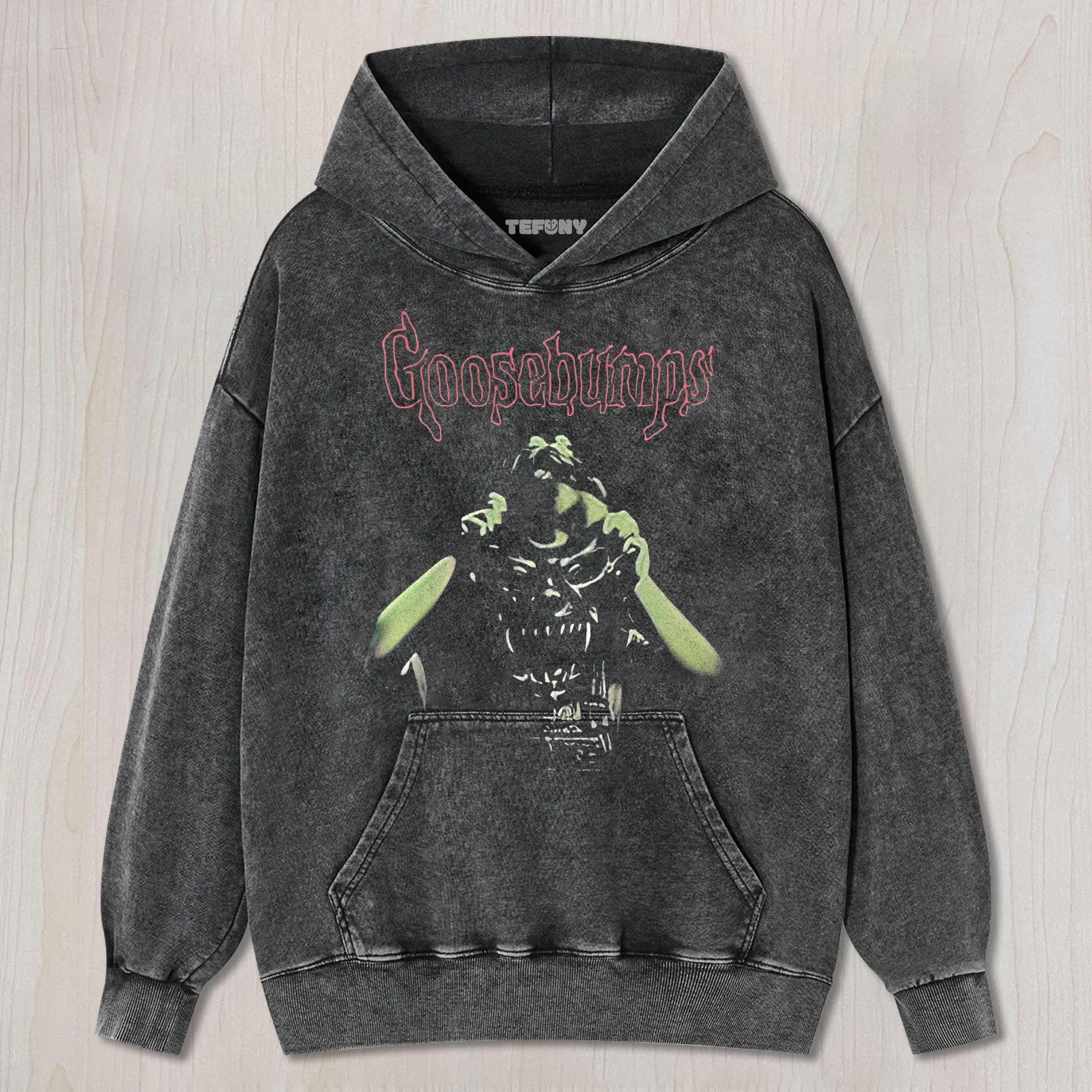HORROR MASK GRAPHIC VINTAGE WASHED UNISEX TEE, TANK TOP, LAYERED LS, SWEATSHIRT & HOODIE