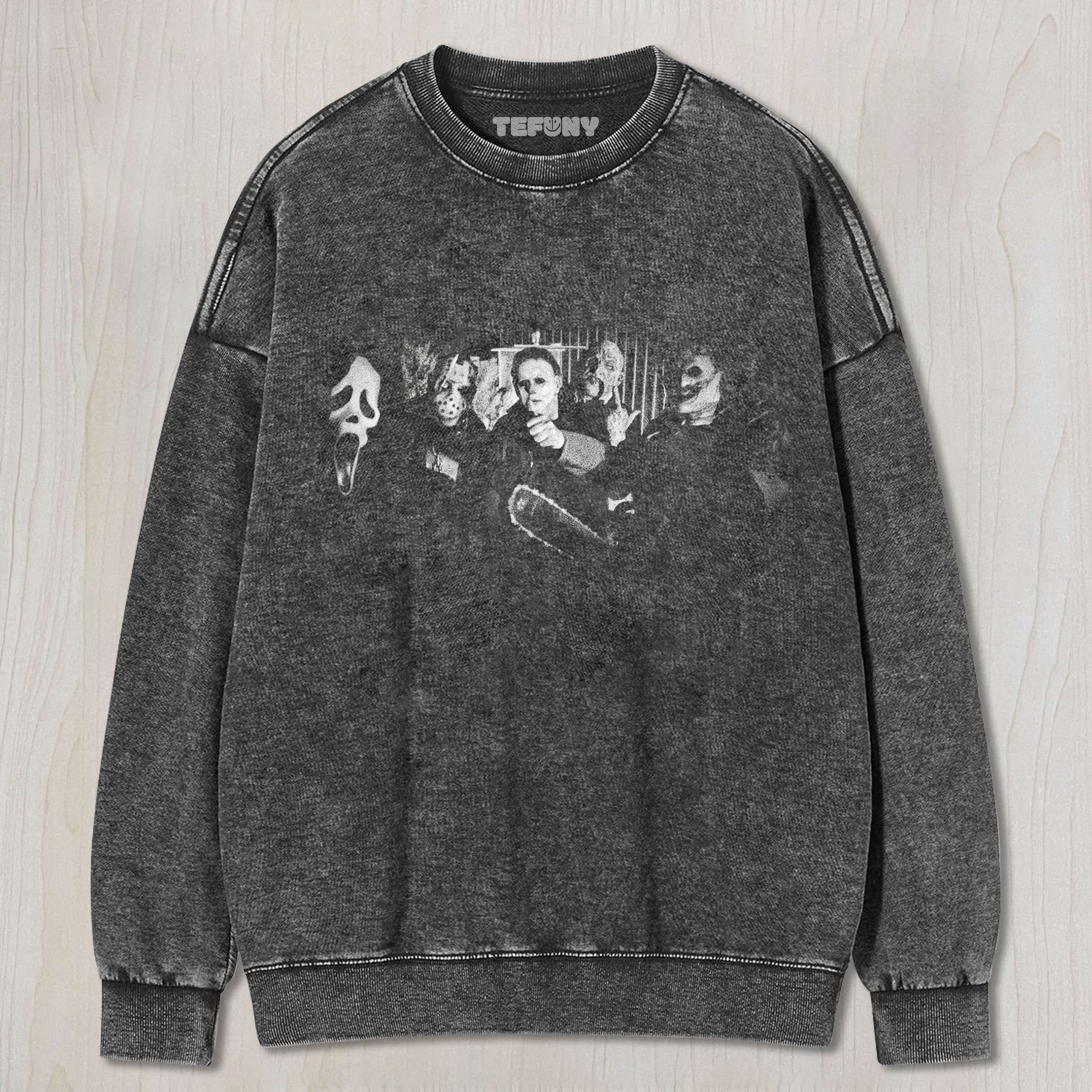 HORROR MOVIE VILLAINS TEE & SWEAT & HOOD