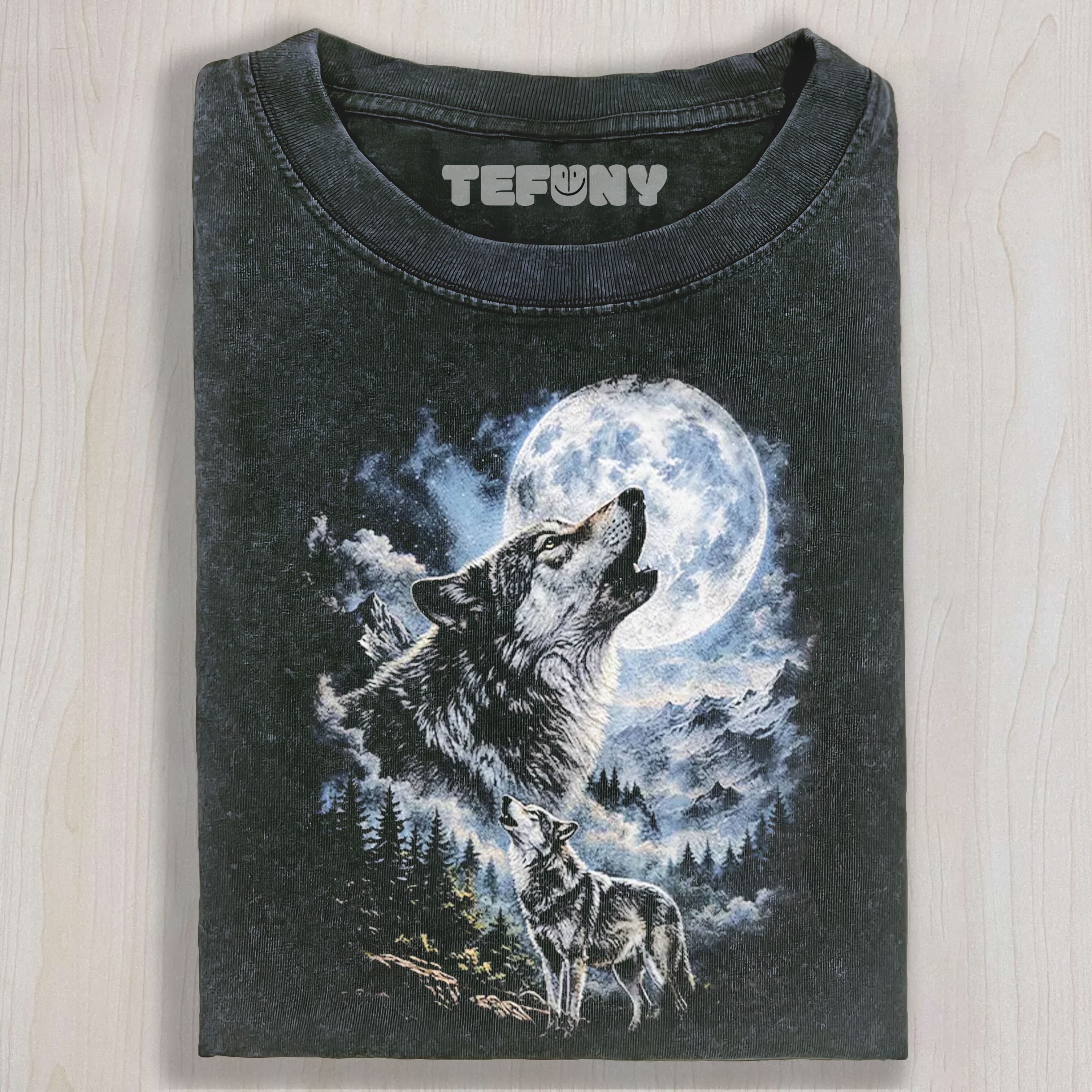 HOWLING WOLF MOON UNISEX TEE, TANK TOP, LAYERED LS, SWEATSHIRT & HOODIE
