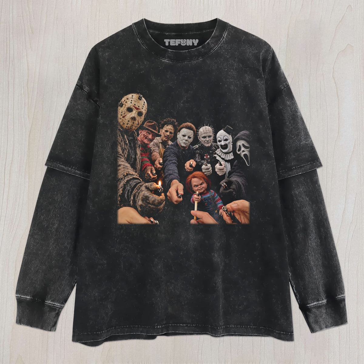 HUMOROUS HORROR V4 UNISEX TEE, TANK TOP, LAYERED LS, SWEATSHIRT & HOODIE