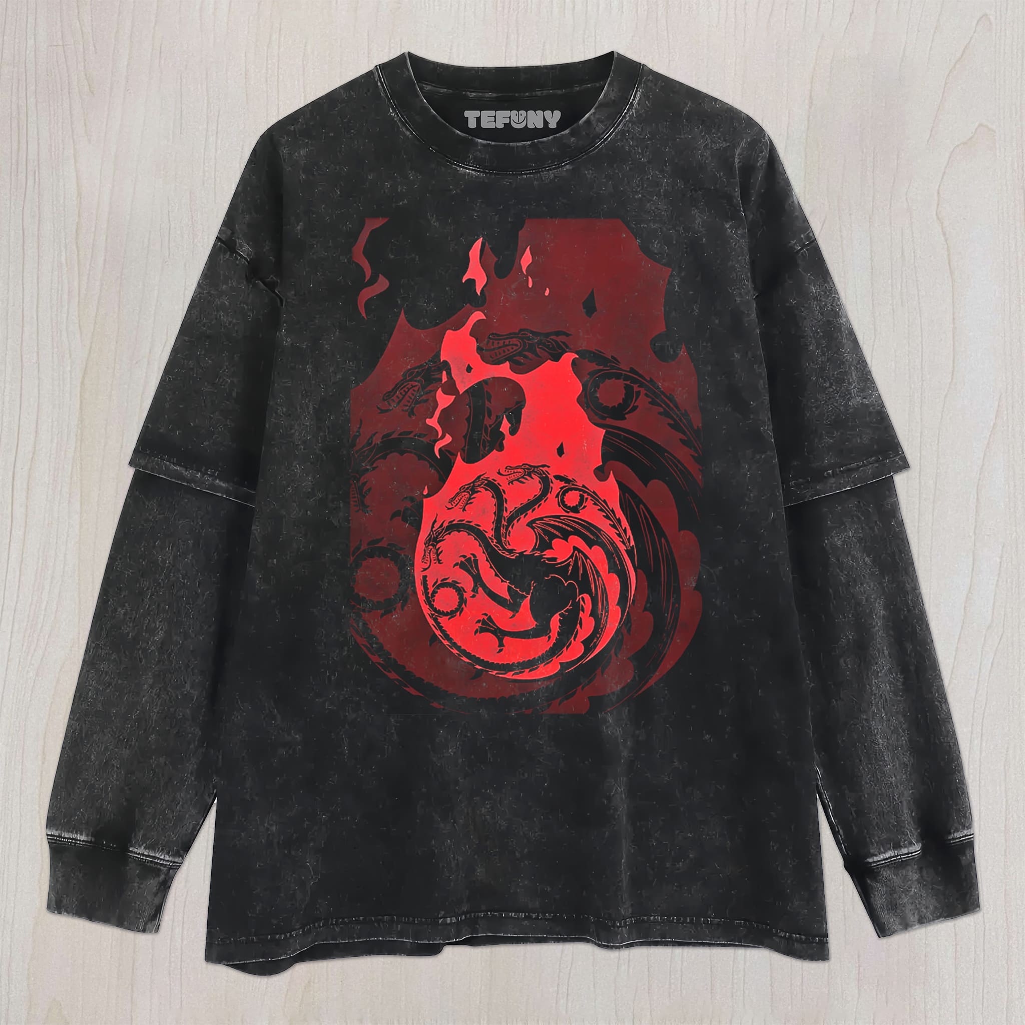 H OF DRAGON V1 UNISEX TEE, TANK TOP, LAYERED LS, SWEATSHIRT & HOODIE