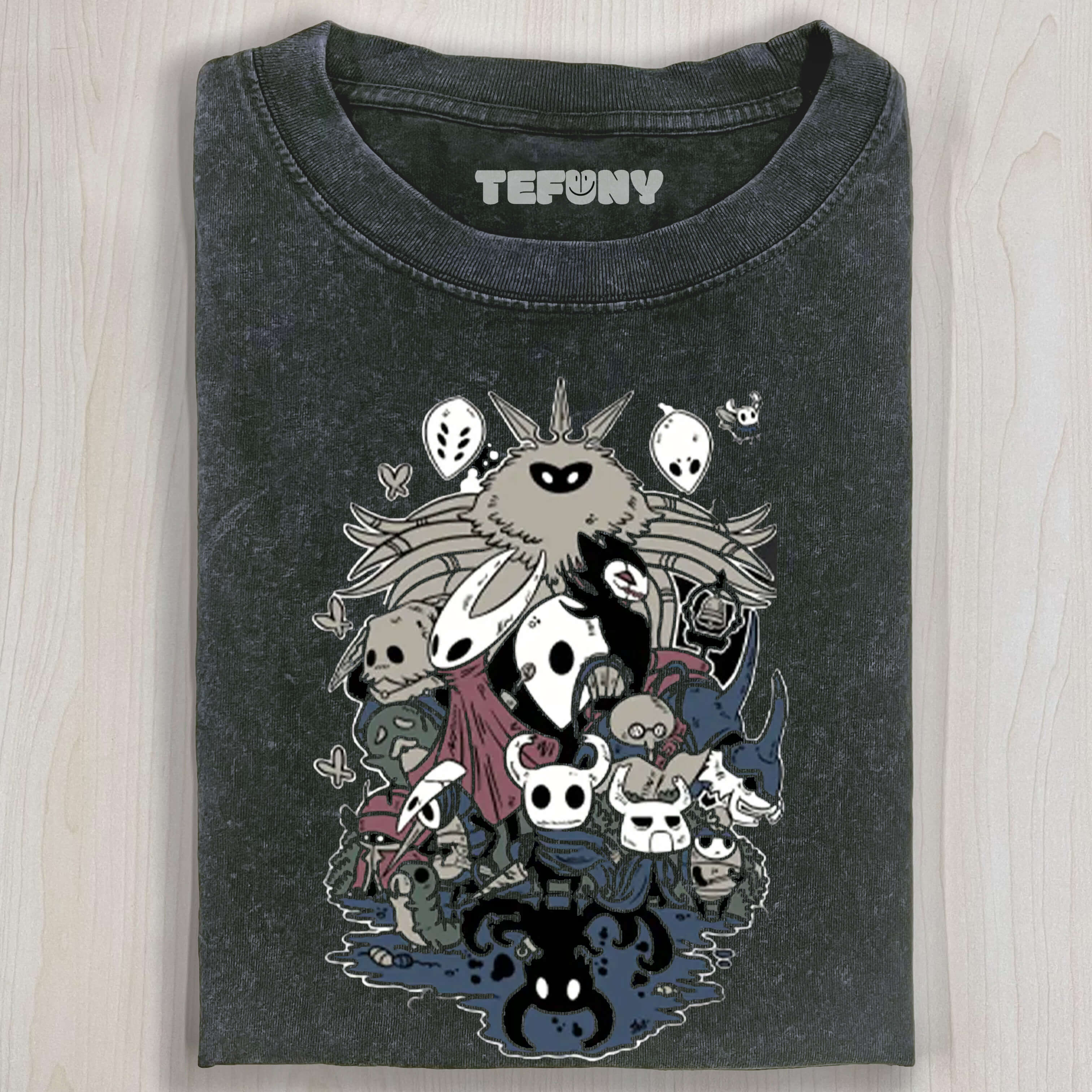 Hollow Knight Silksong Unisex Washed V1 T-Shirt