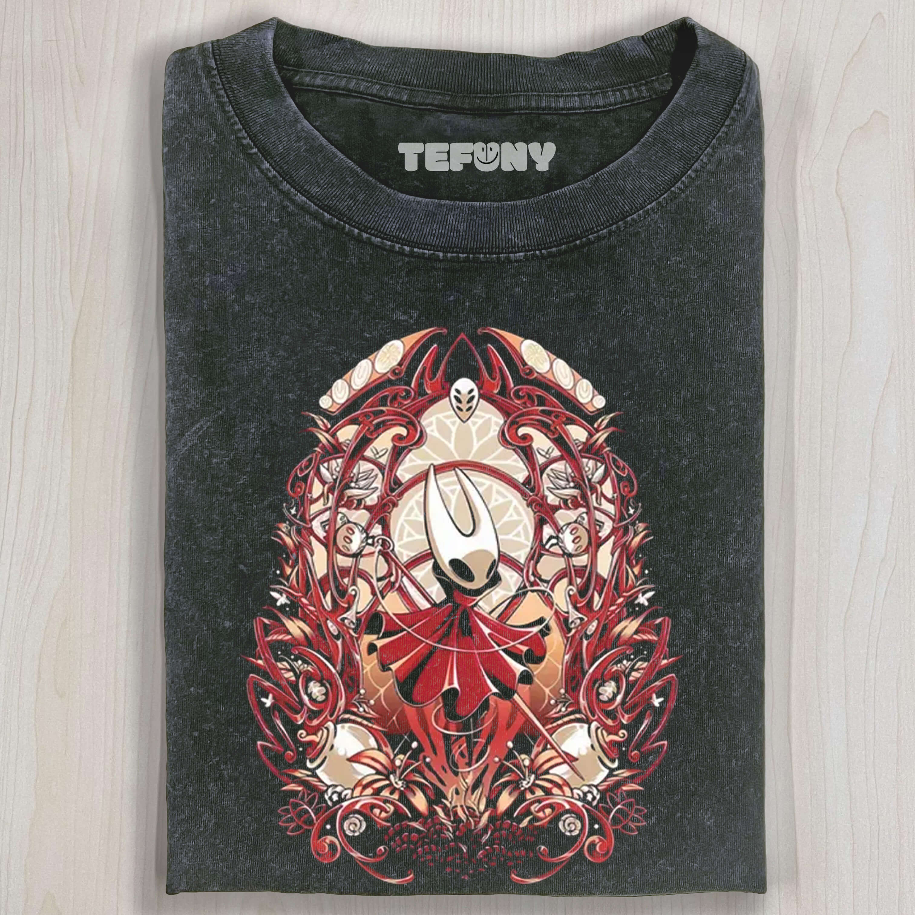 Hollow Knight for Silk Song Unisex Washed T-Shirt