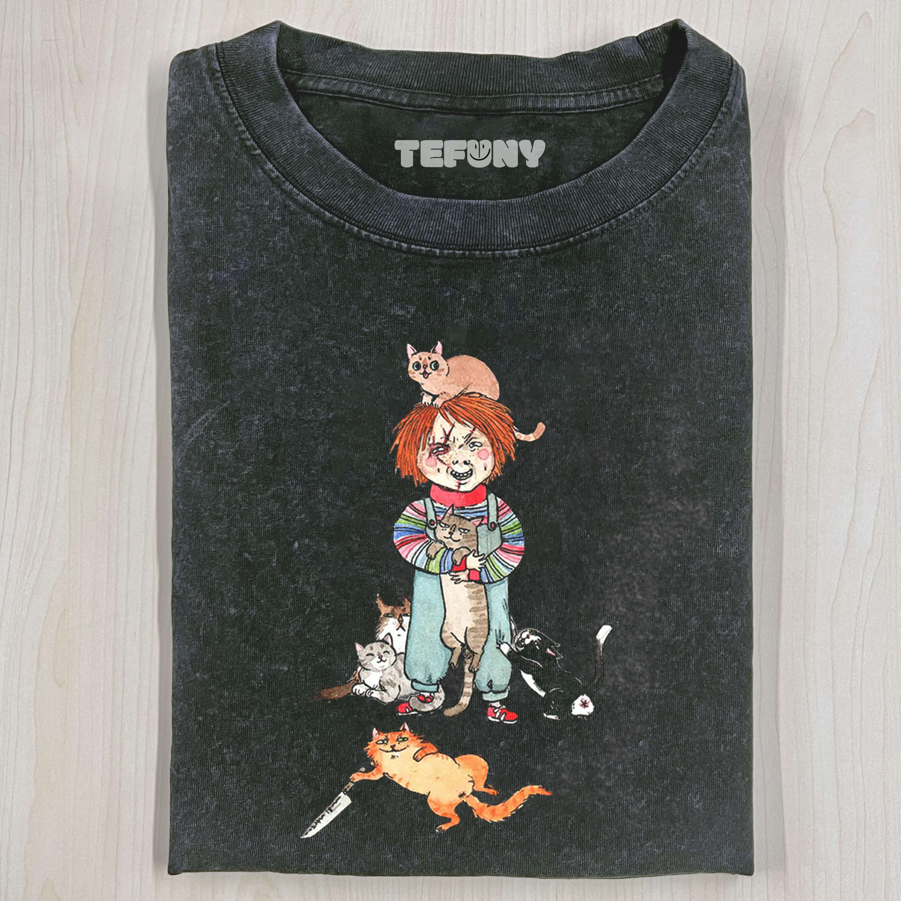 Horror Icons As Cat Lovers Shirt V1