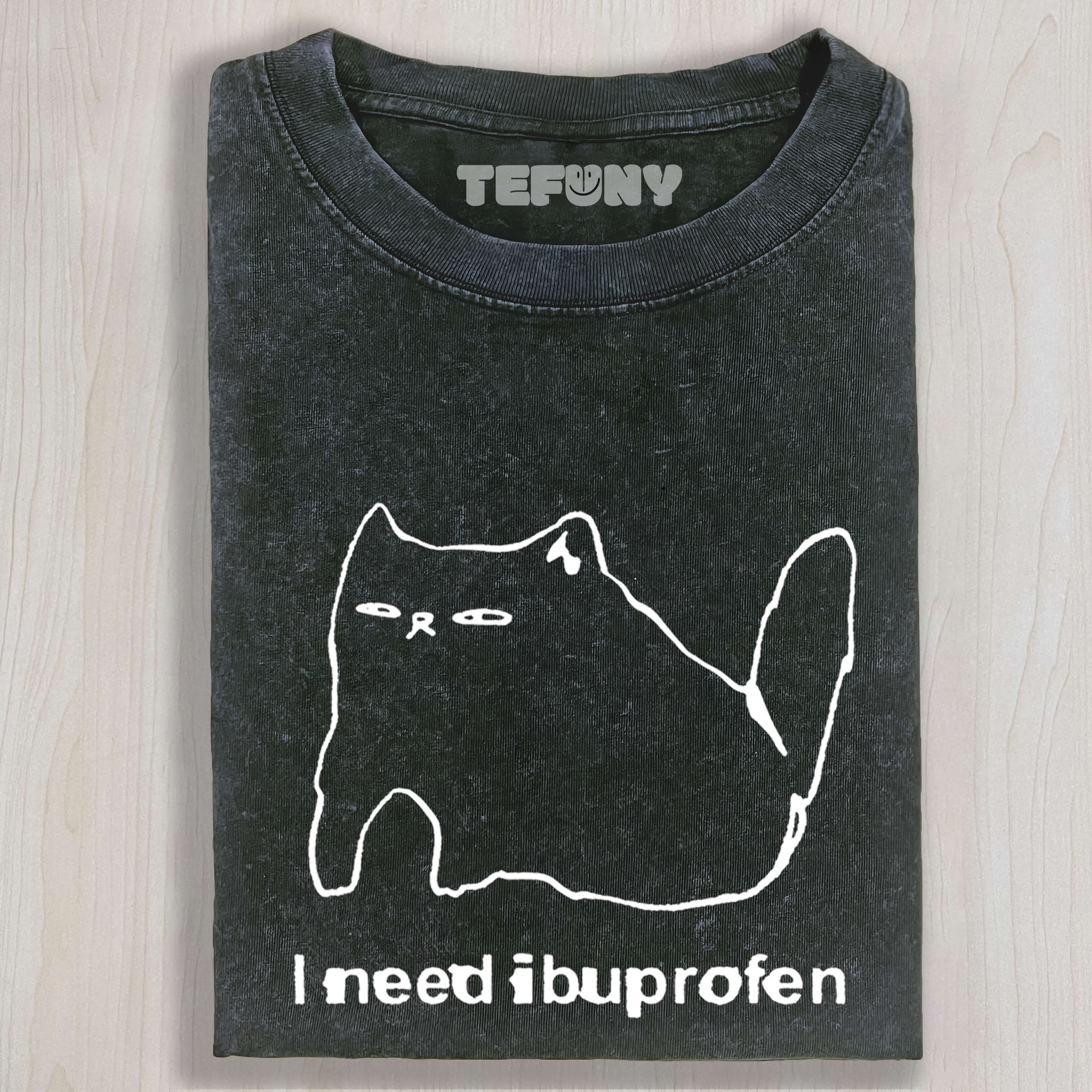 IBUPROFEN CAT TEE & SWEAT & HOOD