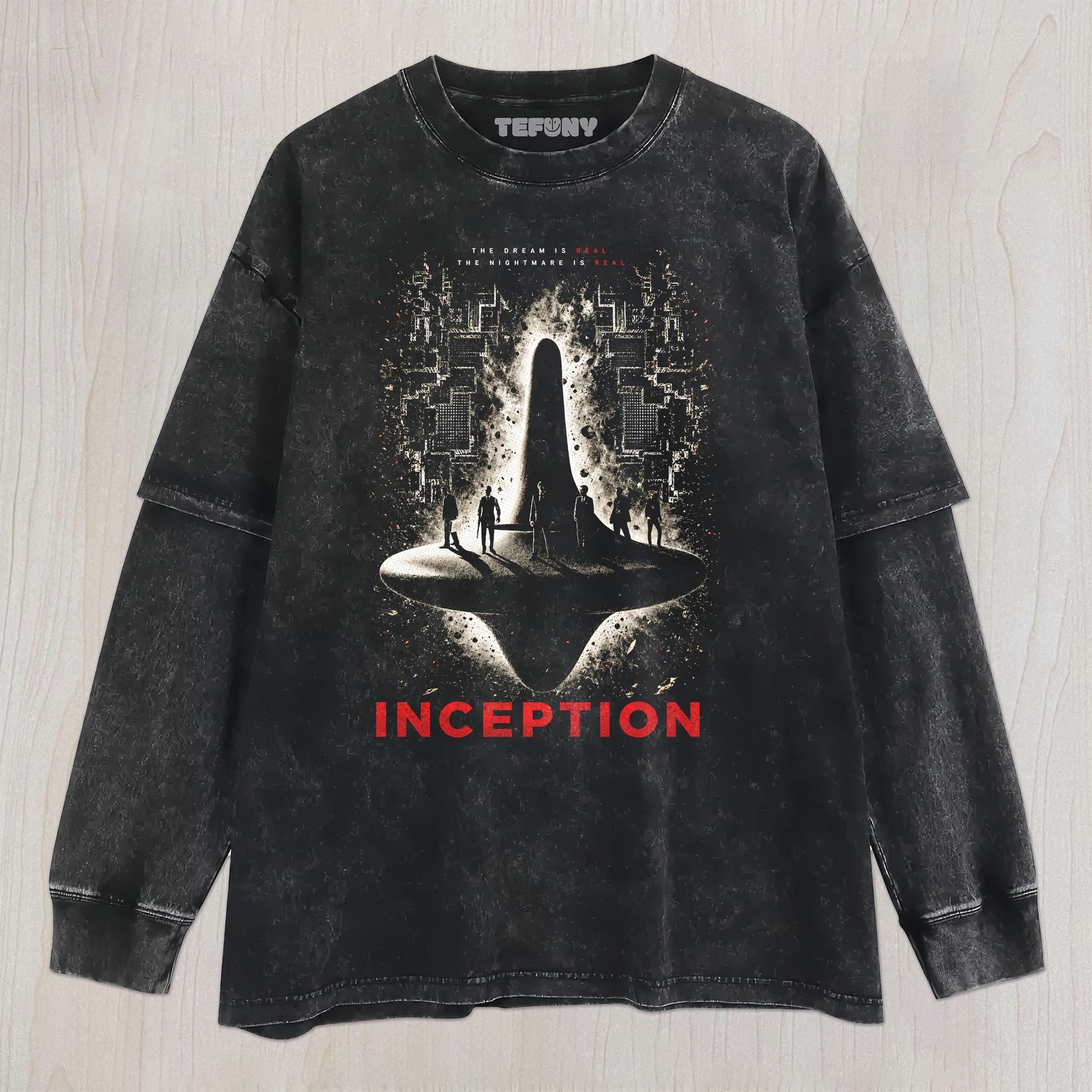 INCEPTION V6 UNISEX TEE, TANK TOP, LAYERED LS, SWEATSHIRT & HOODIE