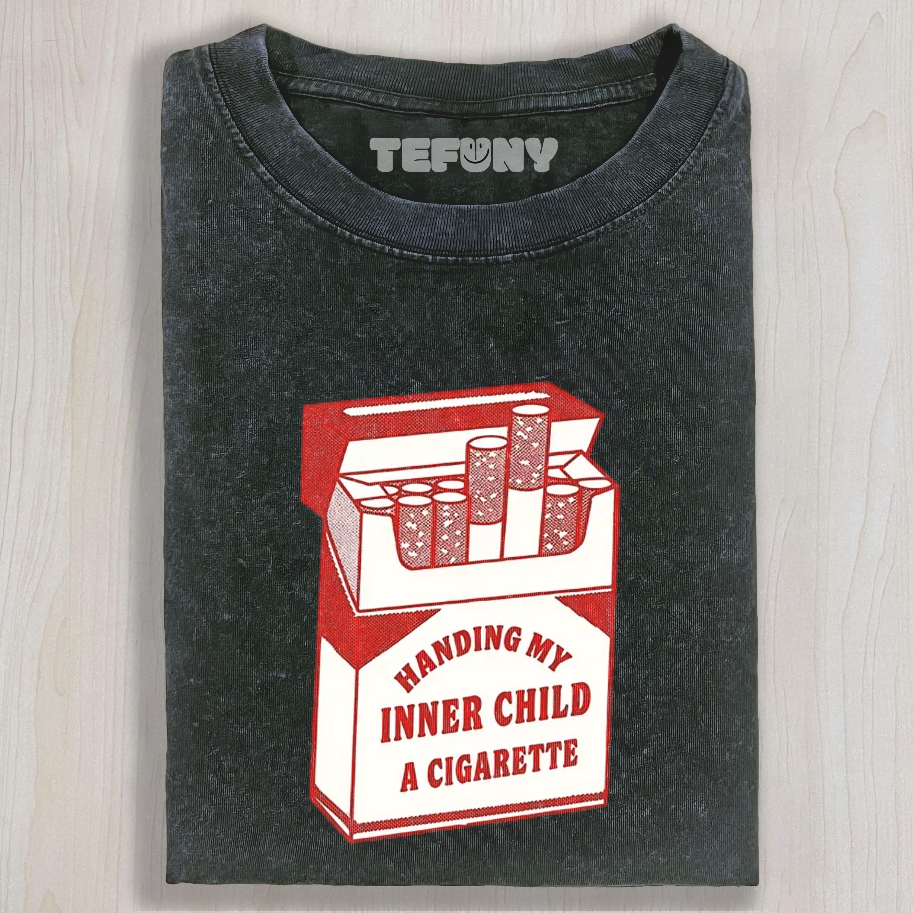 INNER CHILD CIGARETTE WASHED TEE & SWEAT & HOOD
