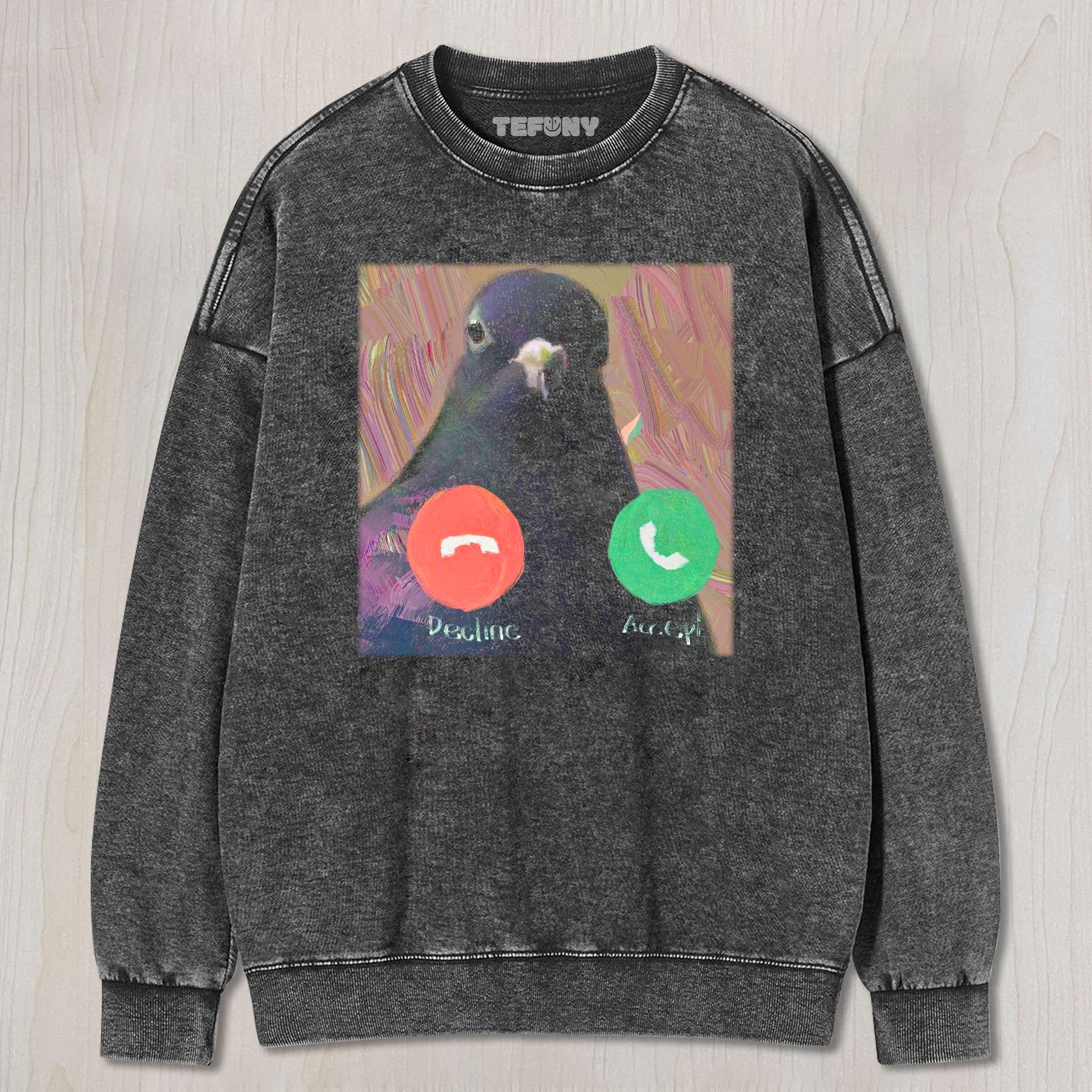 INTERESTING PIGEONS MEME TEE & SWEAT & HOOD