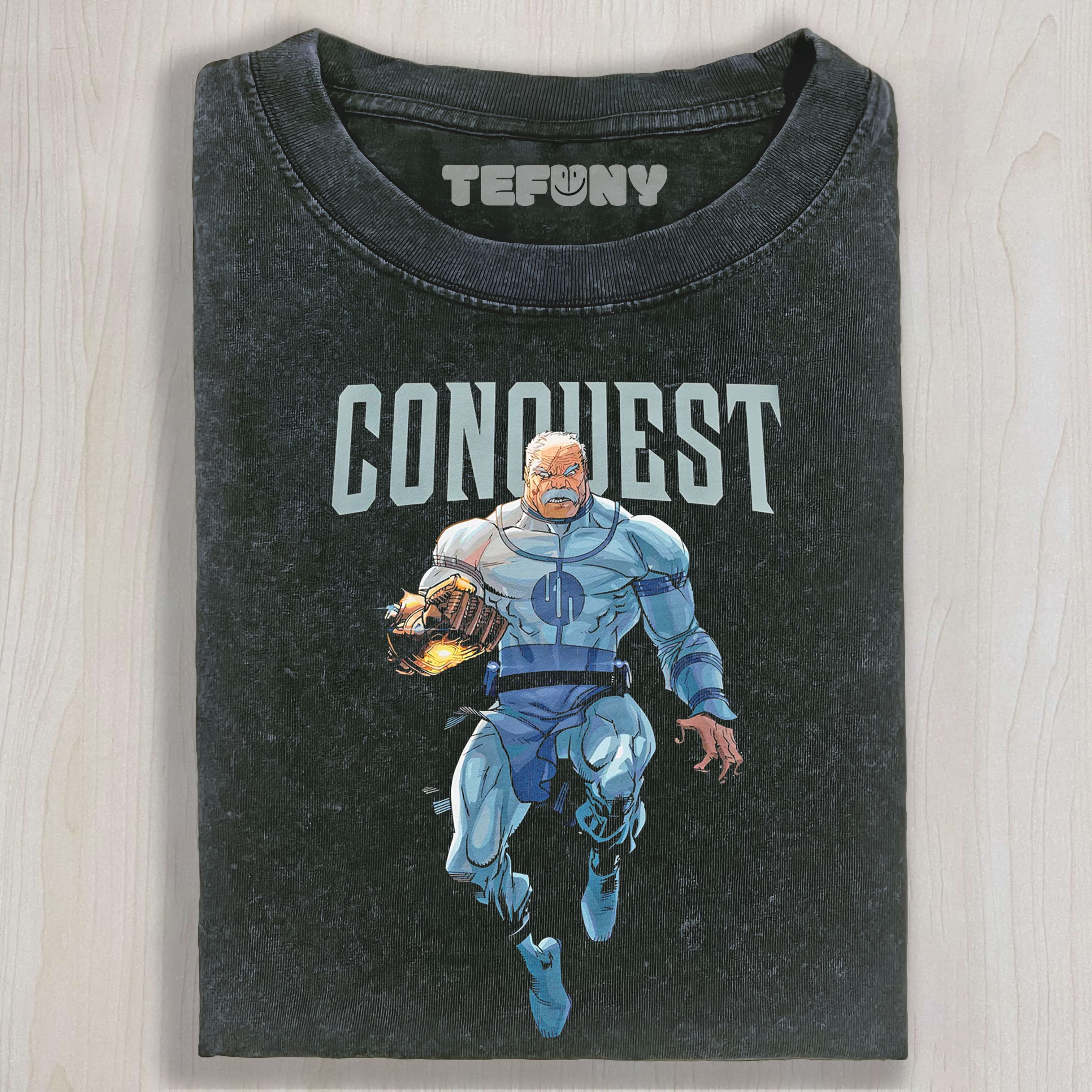 INVINCIBLE CONQUEST UNISEX TEE, TANK TOP, LAYERED LS, SWEATSHIRT & HOODIE