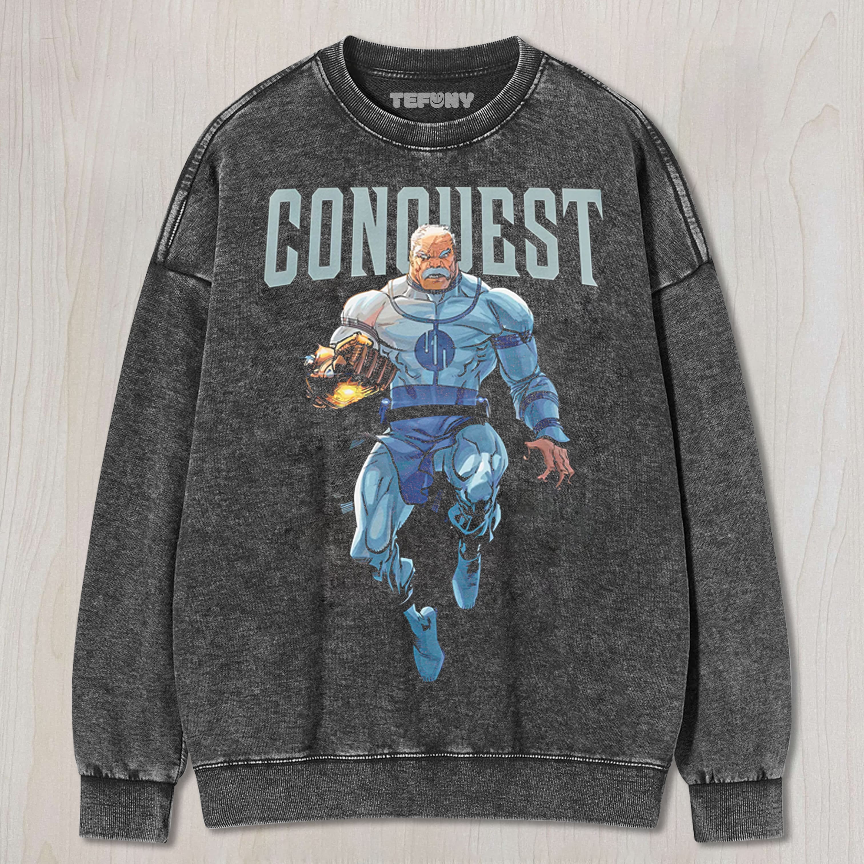 INVINCIBLE CONQUEST UNISEX TEE, TANK TOP, LAYERED LS, SWEATSHIRT & HOODIE