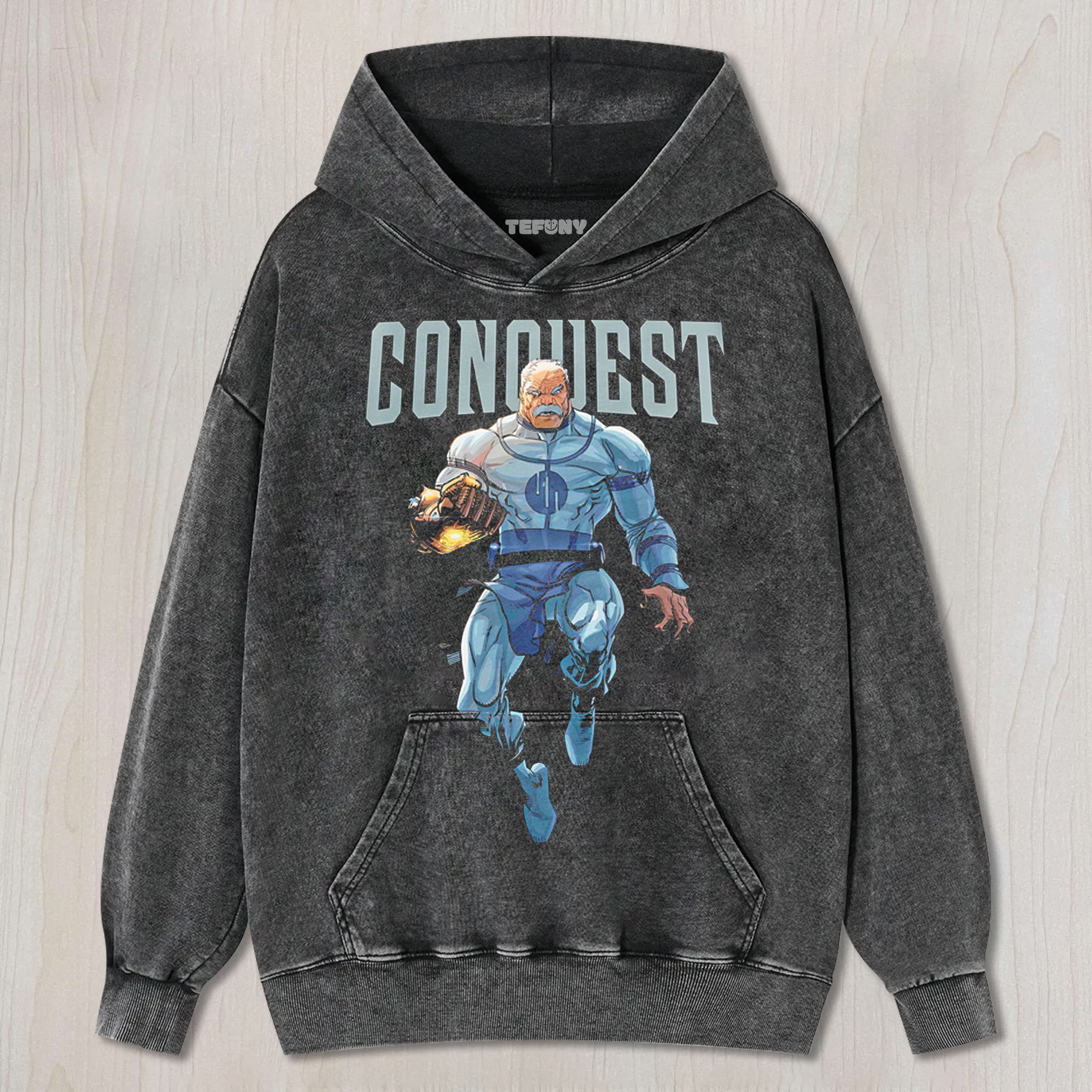 INVINCIBLE CONQUEST UNISEX TEE, TANK TOP, LAYERED LS, SWEATSHIRT & HOODIE