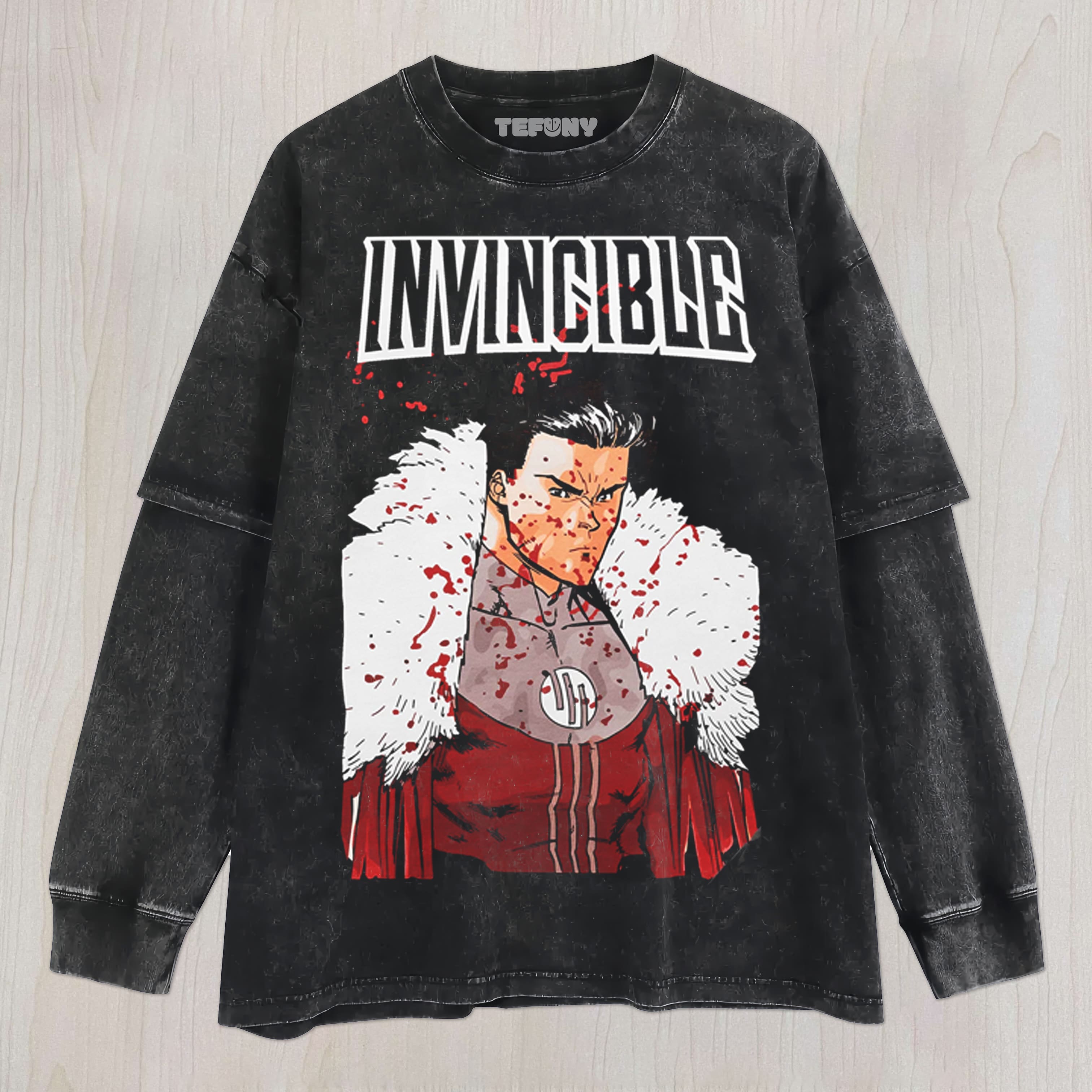 INVINCIBLE UNISEX TEE, TANK TOP, LAYERED LS, SWEATSHIRT & HOODIE