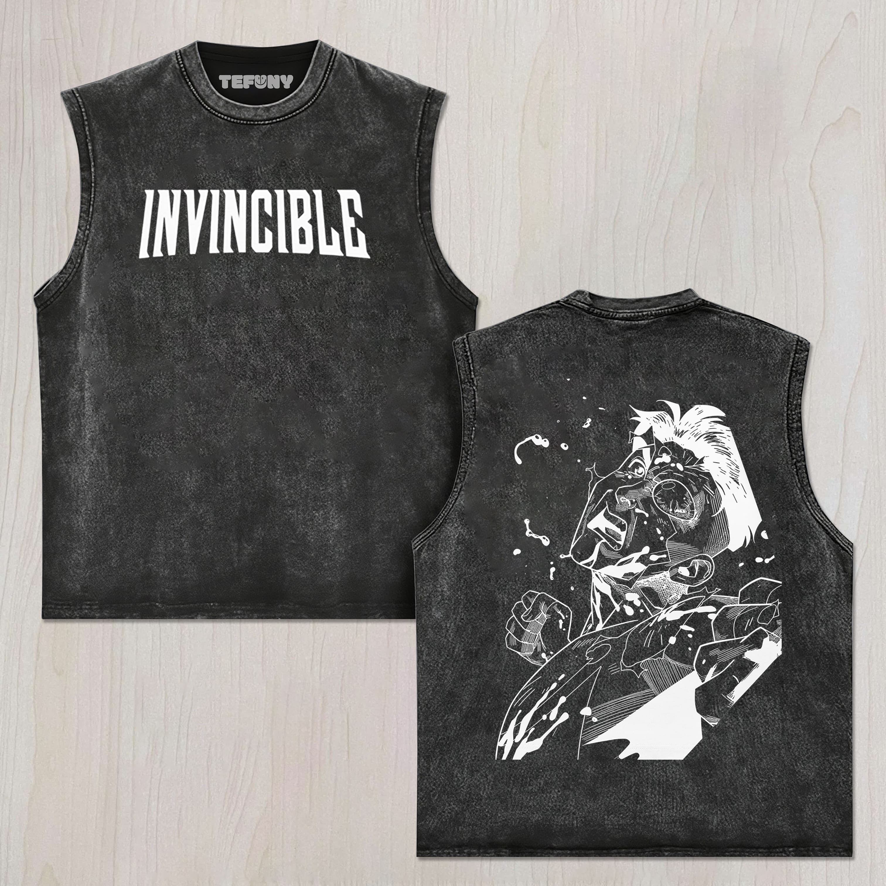 INVINCIBLE V2 UNISEX TEE, TANK TOP, LAYERED LS, SWEATSHIRT & HOODIE