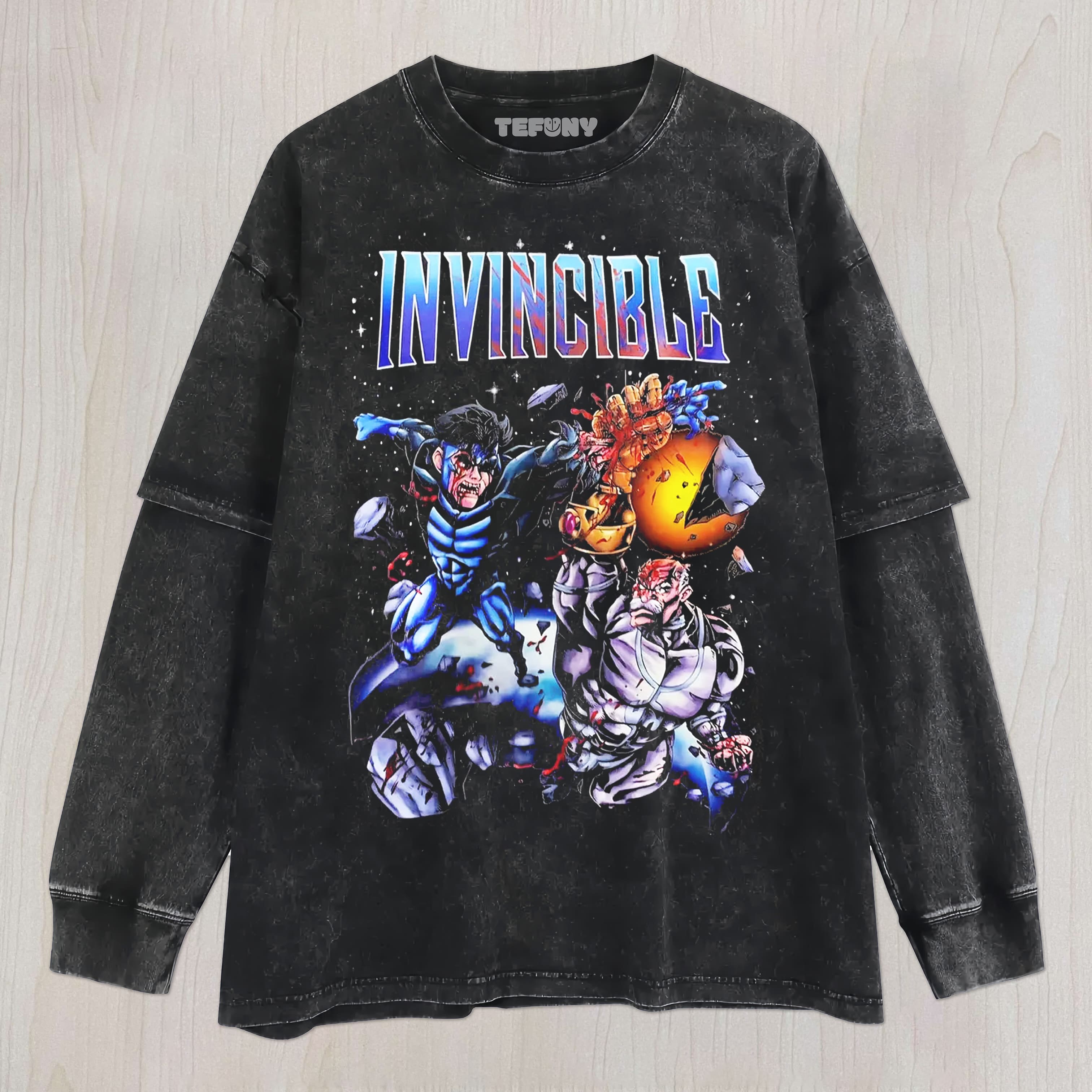 INVINCIBLE V6 UNISEX TEE, TANK TOP, LAYERED LS, SWEATSHIRT & HOODIE