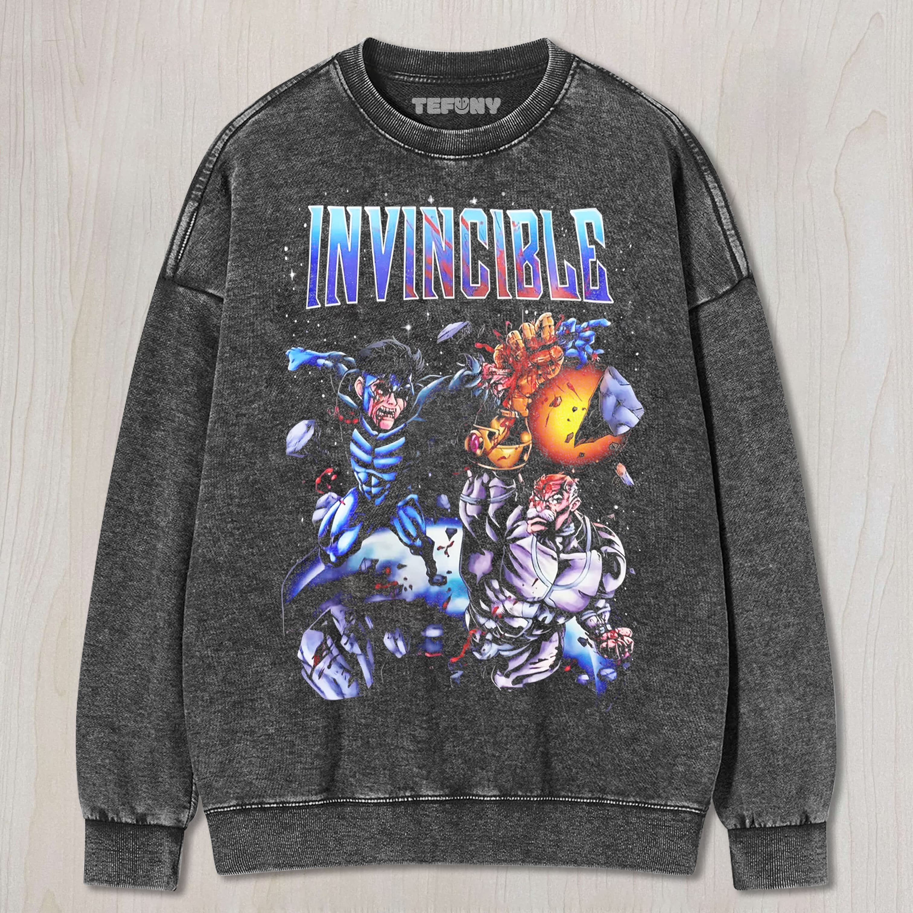 INVINCIBLE V6 UNISEX TEE, TANK TOP, LAYERED LS, SWEATSHIRT & HOODIE