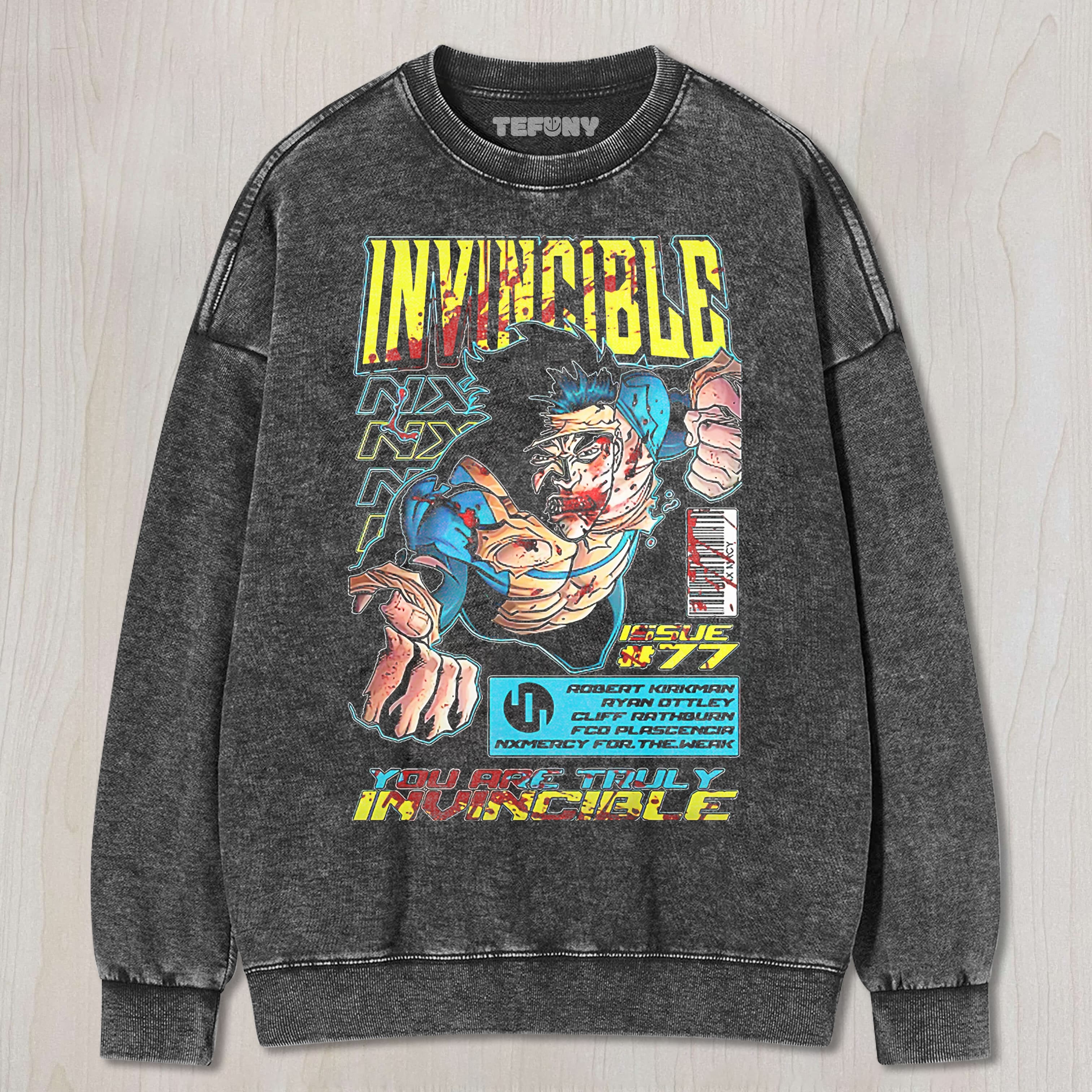INVINCIBLE ESSENTIAL UNISEX TEE, TANK TOP, LAYERED LS, SWEATSHIRT & HOODIE