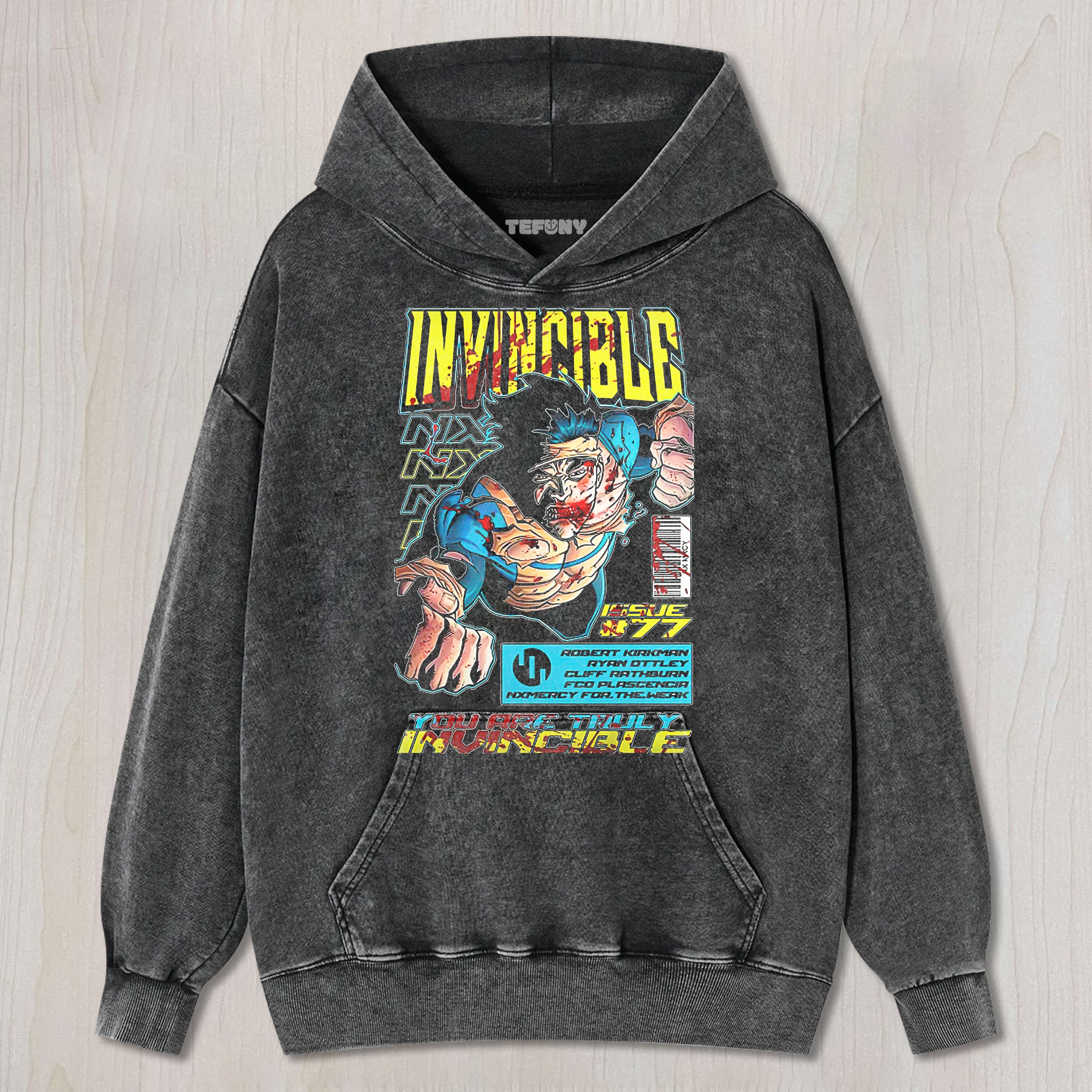 INVINCIBLE ESSENTIAL UNISEX TEE, TANK TOP, LAYERED LS, SWEATSHIRT & HOODIE
