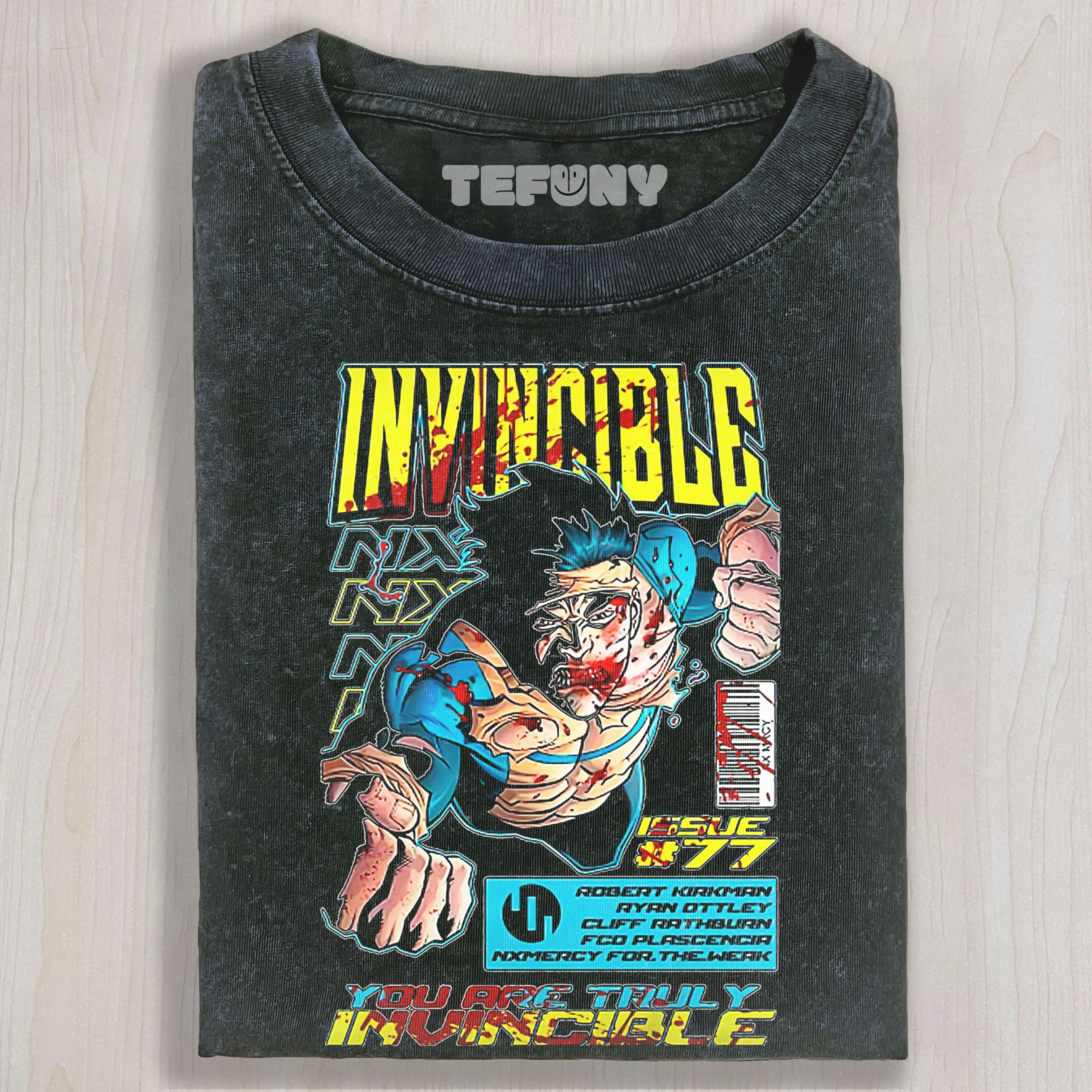 INVINCIBLE ESSENTIAL UNISEX TEE, TANK TOP, LAYERED LS, SWEATSHIRT & HOODIE