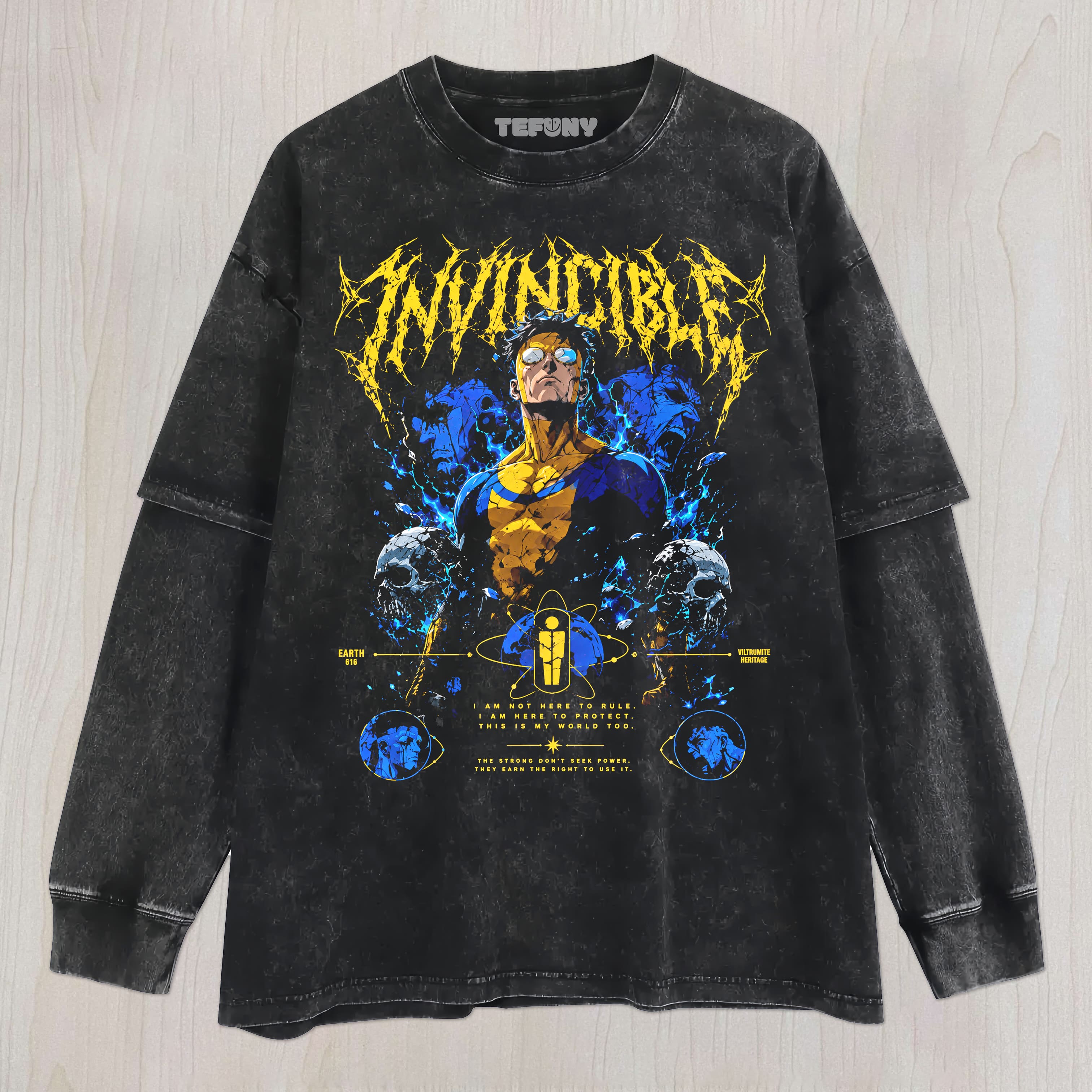 INVINCIBLE N1 UNISEX TEE, TANK TOP, LAYERED LS, SWEATSHIRT & HOODIE