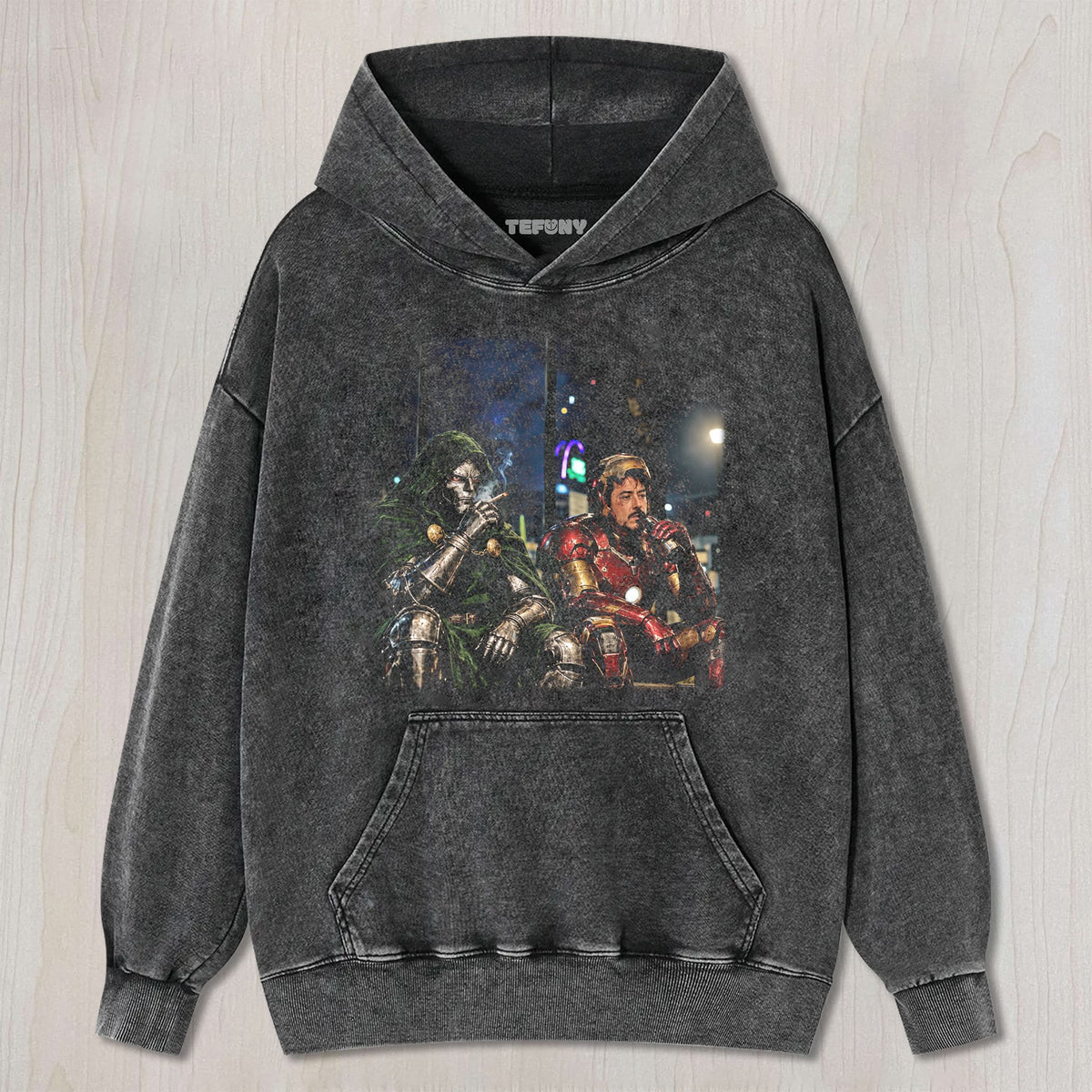IRON MAN AND DR. DOOM N1 UNISEX TEE, TANK TOP, LAYERED LS, SWEATSHIRT & HOODIE