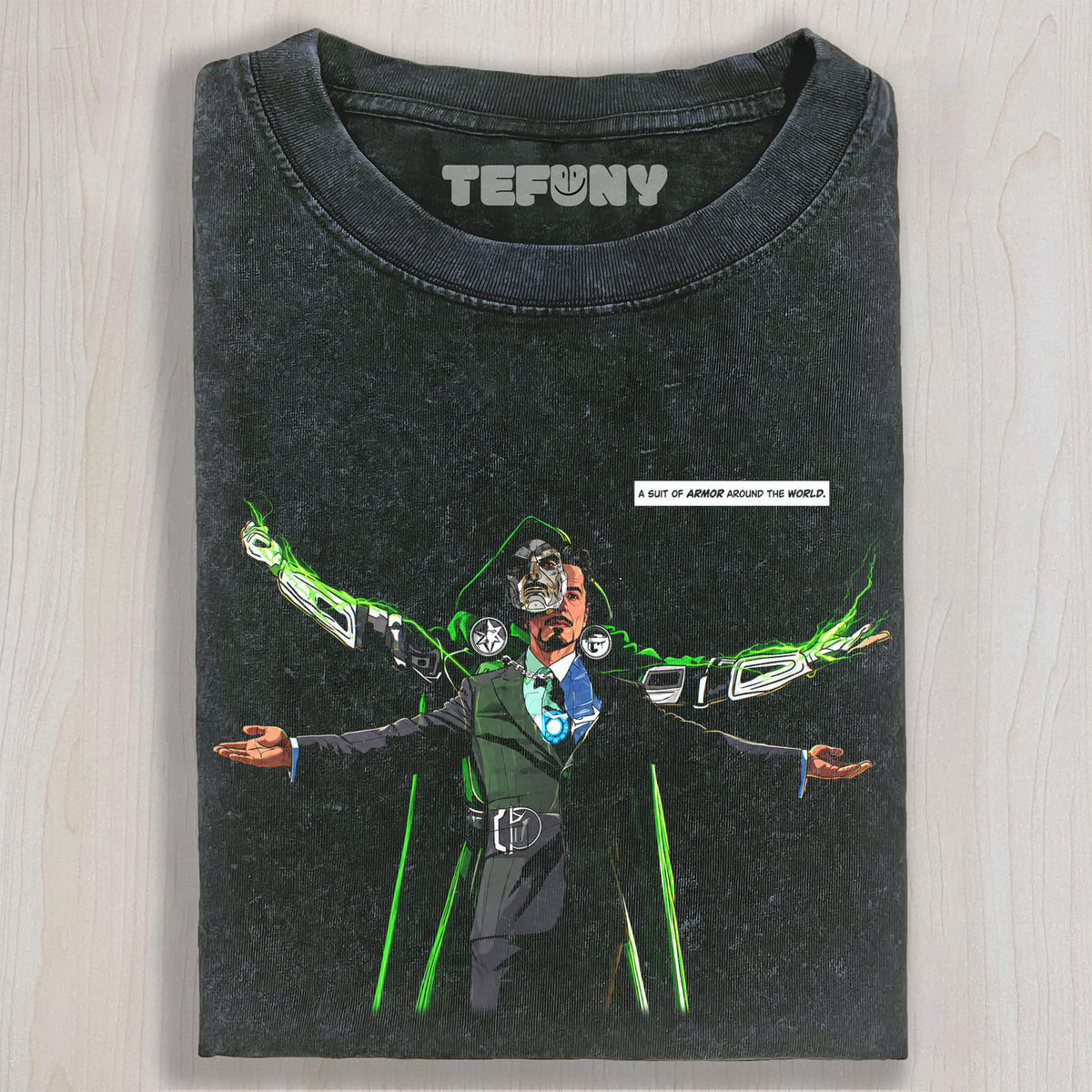IRON MAN & DR.DOOM V4 UNISEX TEE, TANK TOP, LAYERED LS, SWEATSHIRT & HOODIE