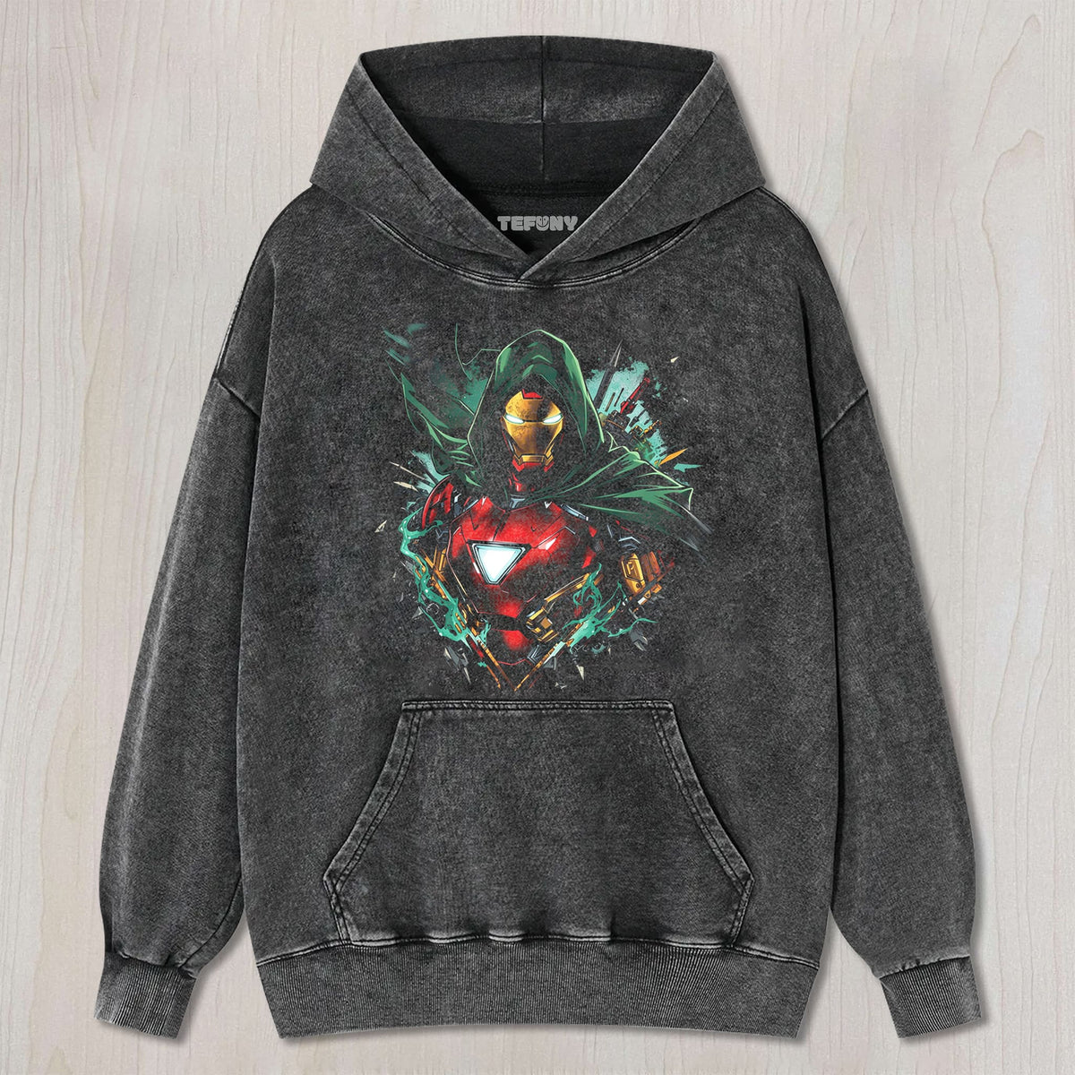 IRON MAN & DR.DOOM V7 UNISEX TEE, TANK TOP, LAYERED LS, SWEATSHIRT & HOODIE