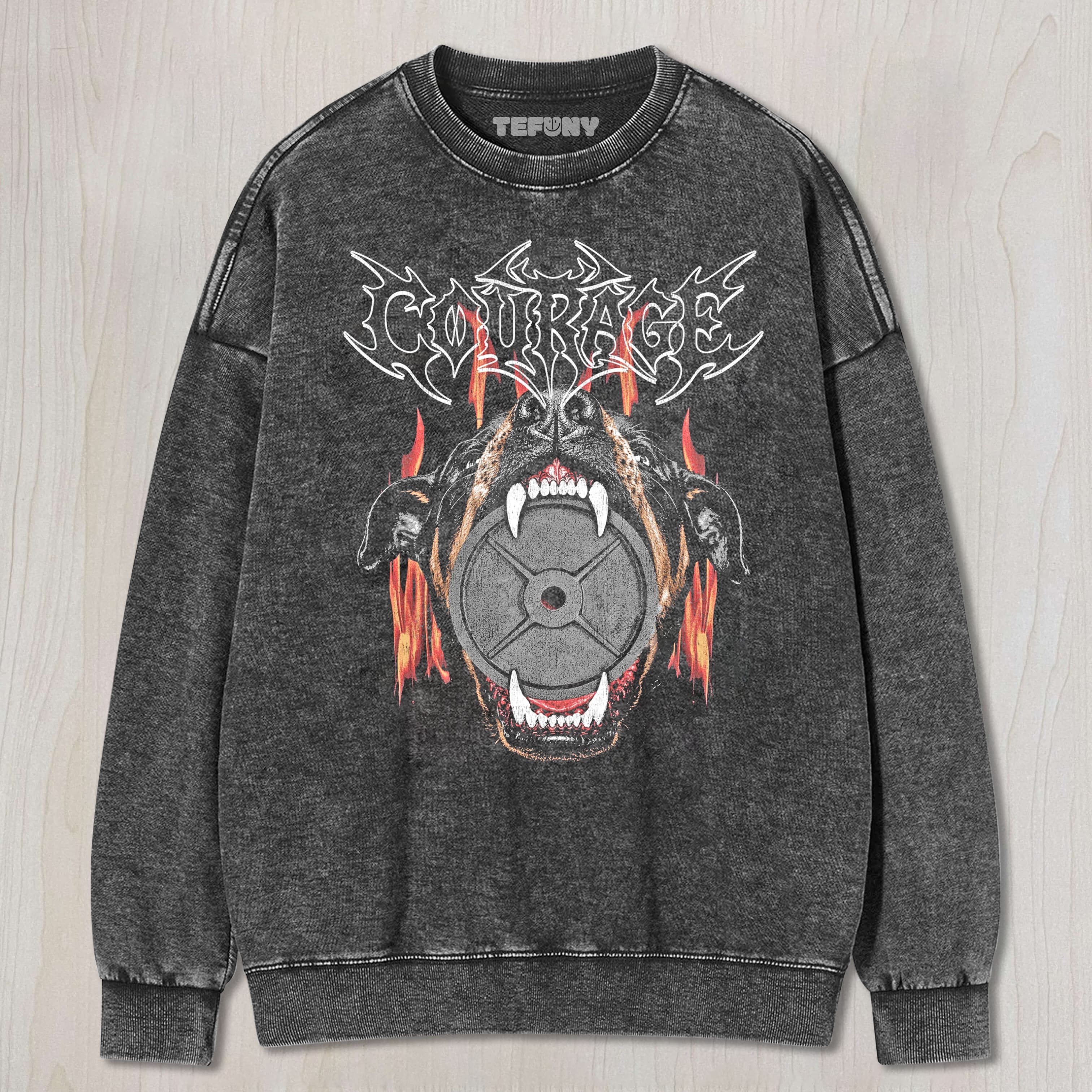 IRON DOG UNISEX TEE, TANK TOP, LAYERED LS, SWEATSHIRT & HOODIE
