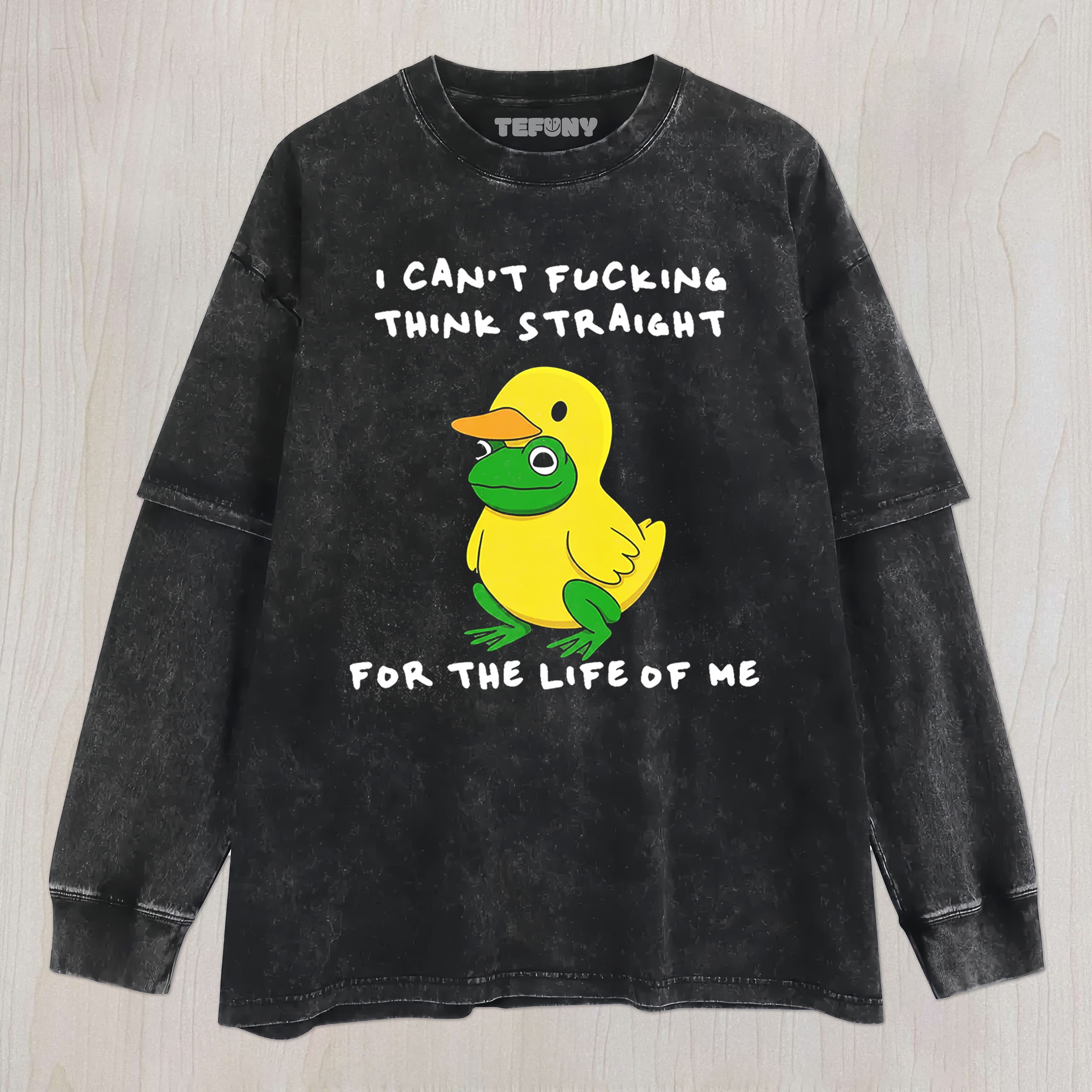 I CAN’T FUCKING THINK STRAIGHT UNISEX TEE, TANK TOP, LAYERED LS, SWEATSHIRT & HOODIE