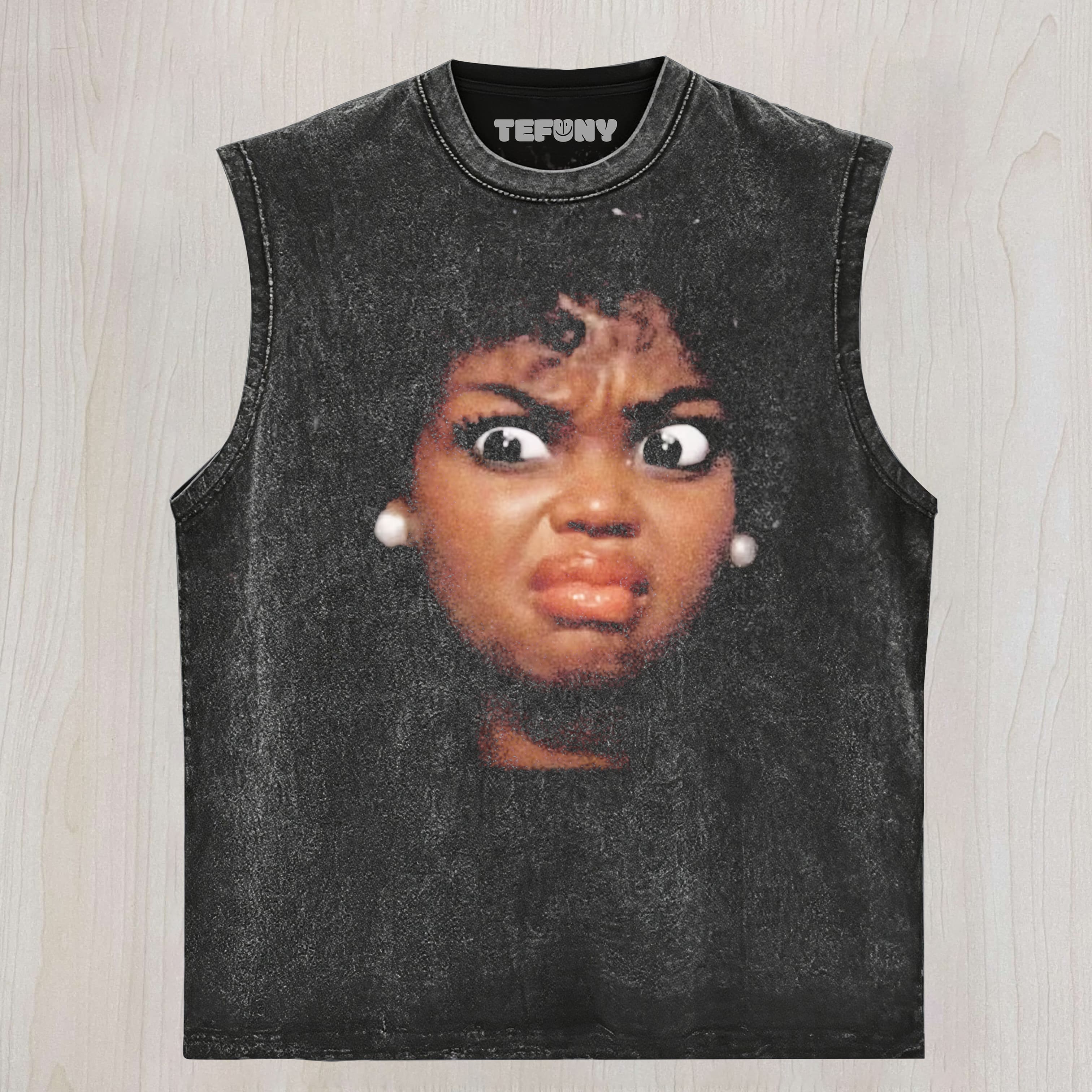 I DISLIKE BLACK GIRL DOLLFACE SHORT-SLEEVED UNISEX TEE, TANK TOP, LAYERED LS, SWEATSHIRT & HOODIE