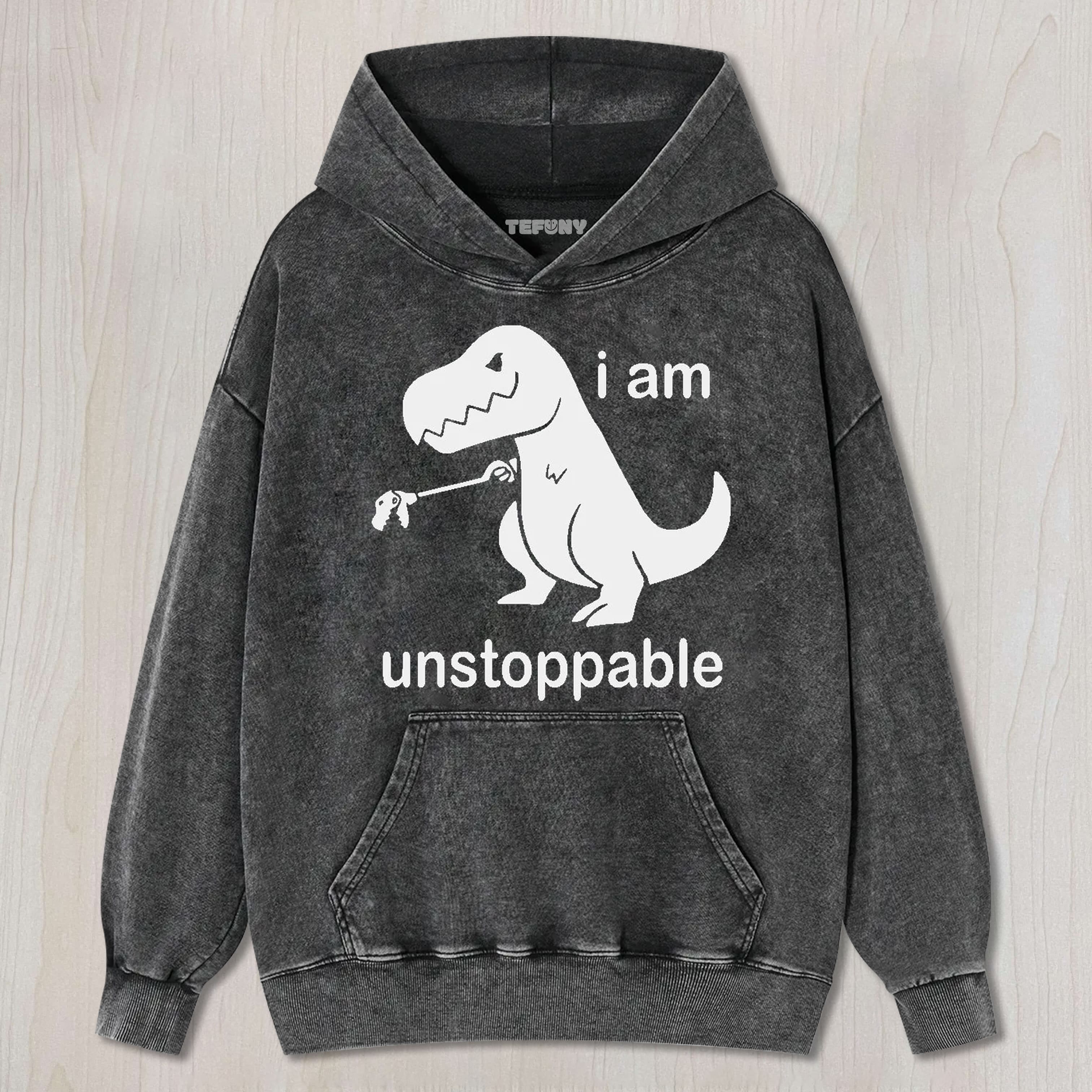 I'M UNSTOPPABLE DINOSAUR UNISEX TEE, TANK TOP, LAYERED LS, SWEATSHIRT & HOODIE
