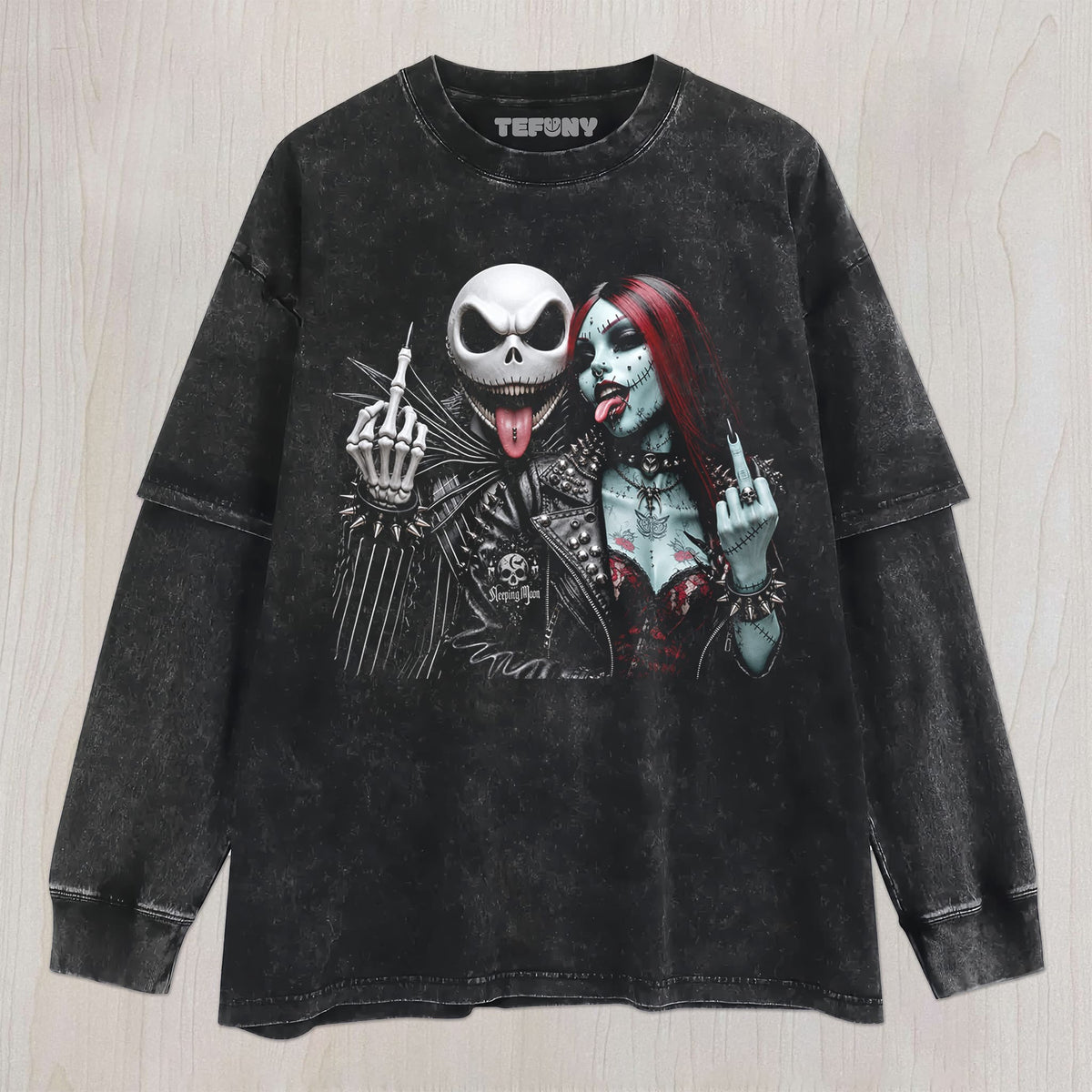 JACK AND SALLY UNISEX TEE, TANK TOP, LAYERED LS, SWEATSHIRT & HOODIE