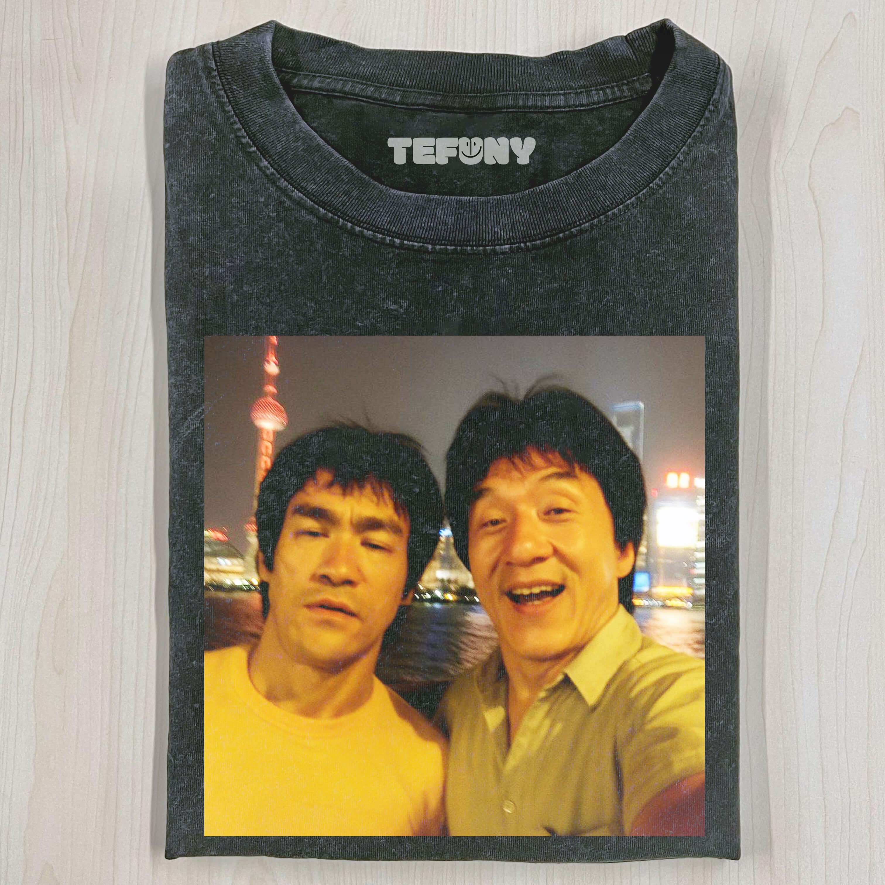 JACKIE CHAN & BRUCE LEE T-SHIRT