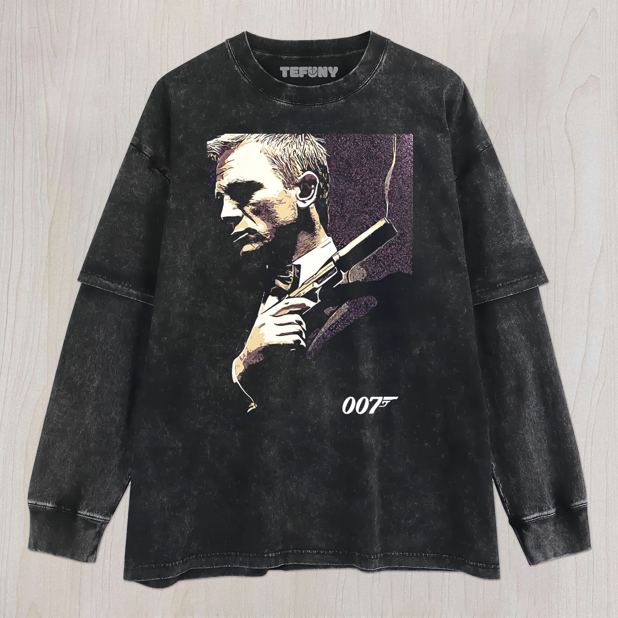 JAMES BOND 007 UNISEX TEE, TANK TOP, LAYERED LS, SWEATSHIRT & HOODIE
