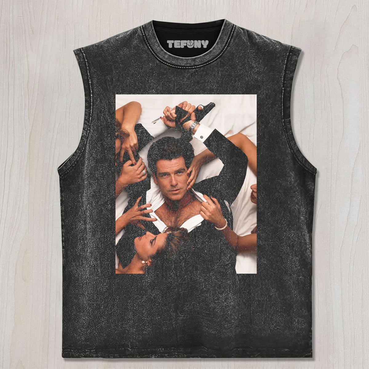 JAMES BOND LAY IN BED UNISEX TEE, TANK TOP, LAYERED LS, SWEATSHIRT & HOODIE