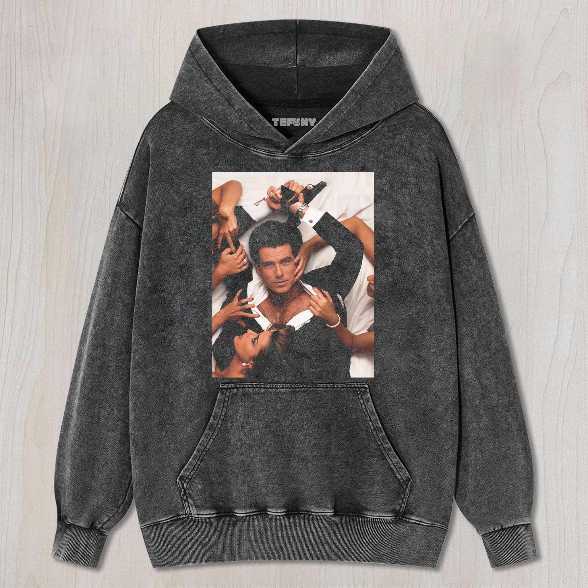 JAMES BOND LAY IN BED UNISEX TEE, TANK TOP, LAYERED LS, SWEATSHIRT & HOODIE