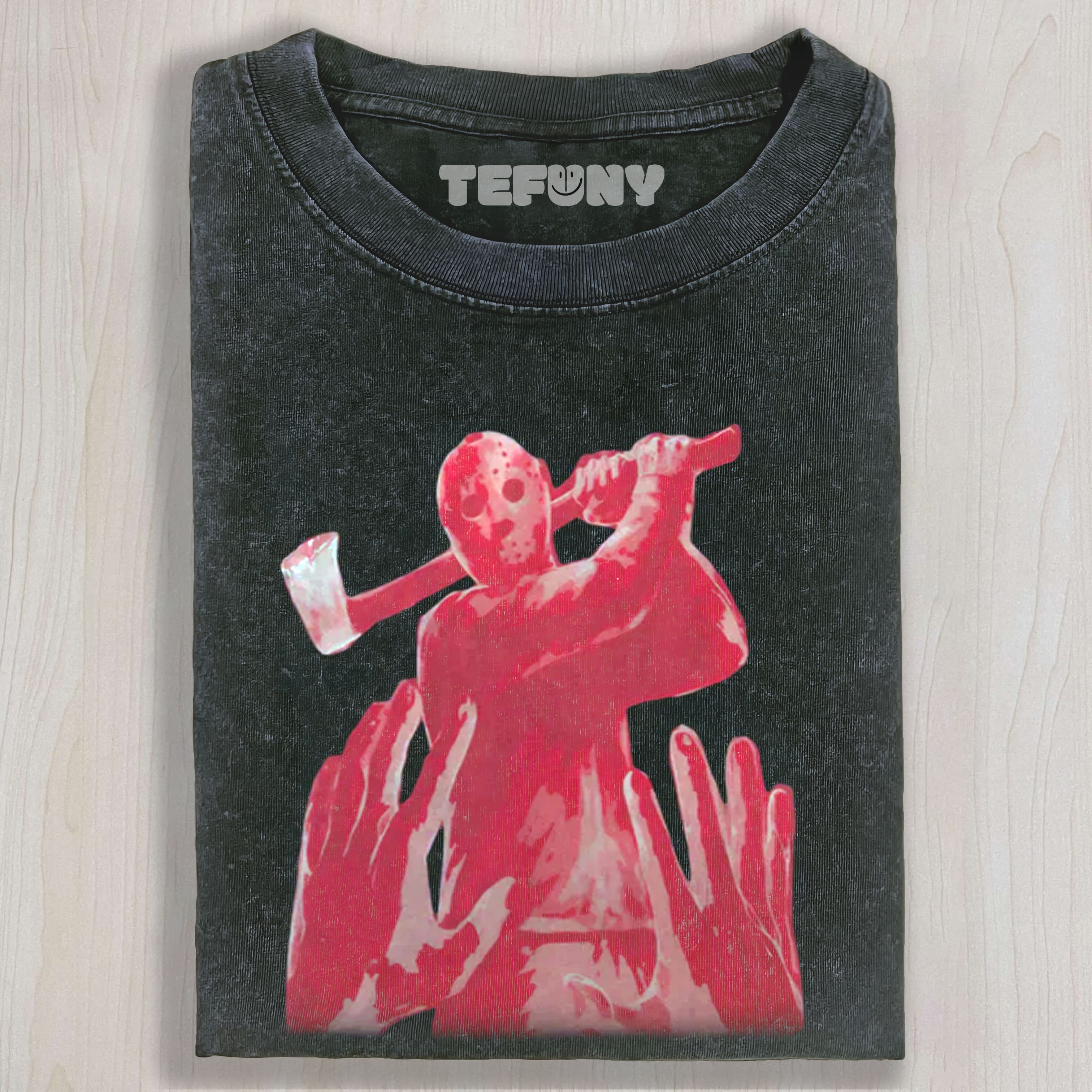 JASON BLOODY RED GRAPHIC UNISEX TEE, TANK TOP, LAYERED LS, SWEATSHIRT & HOODIE