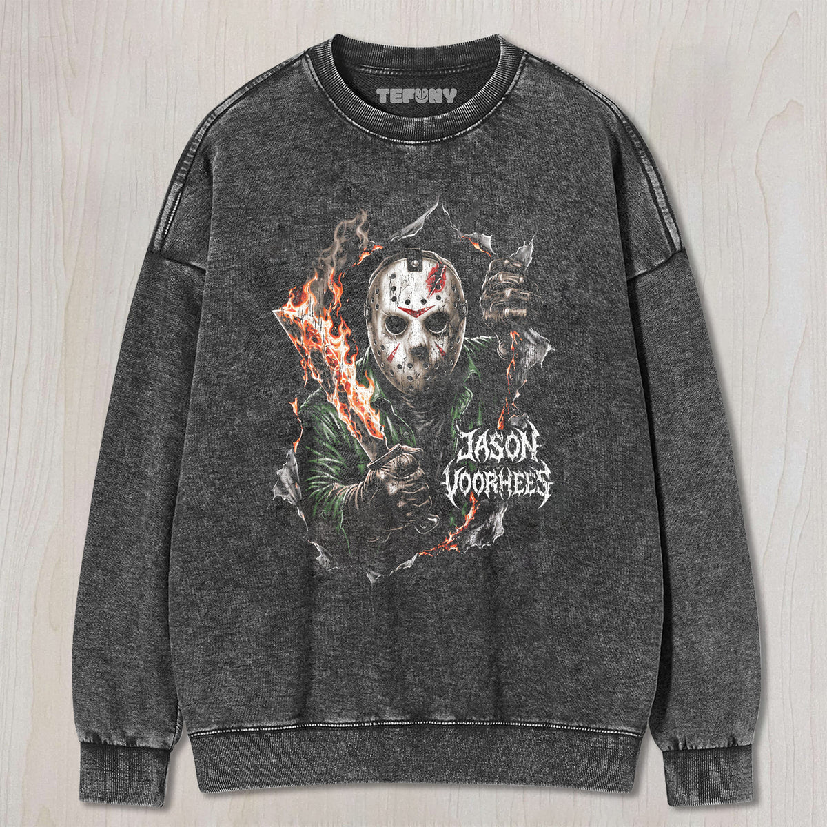 JASON VOORHEES V12 UNISEX TEE, TANK TOP, LAYERED LS, SWEATSHIRT & HOODIE