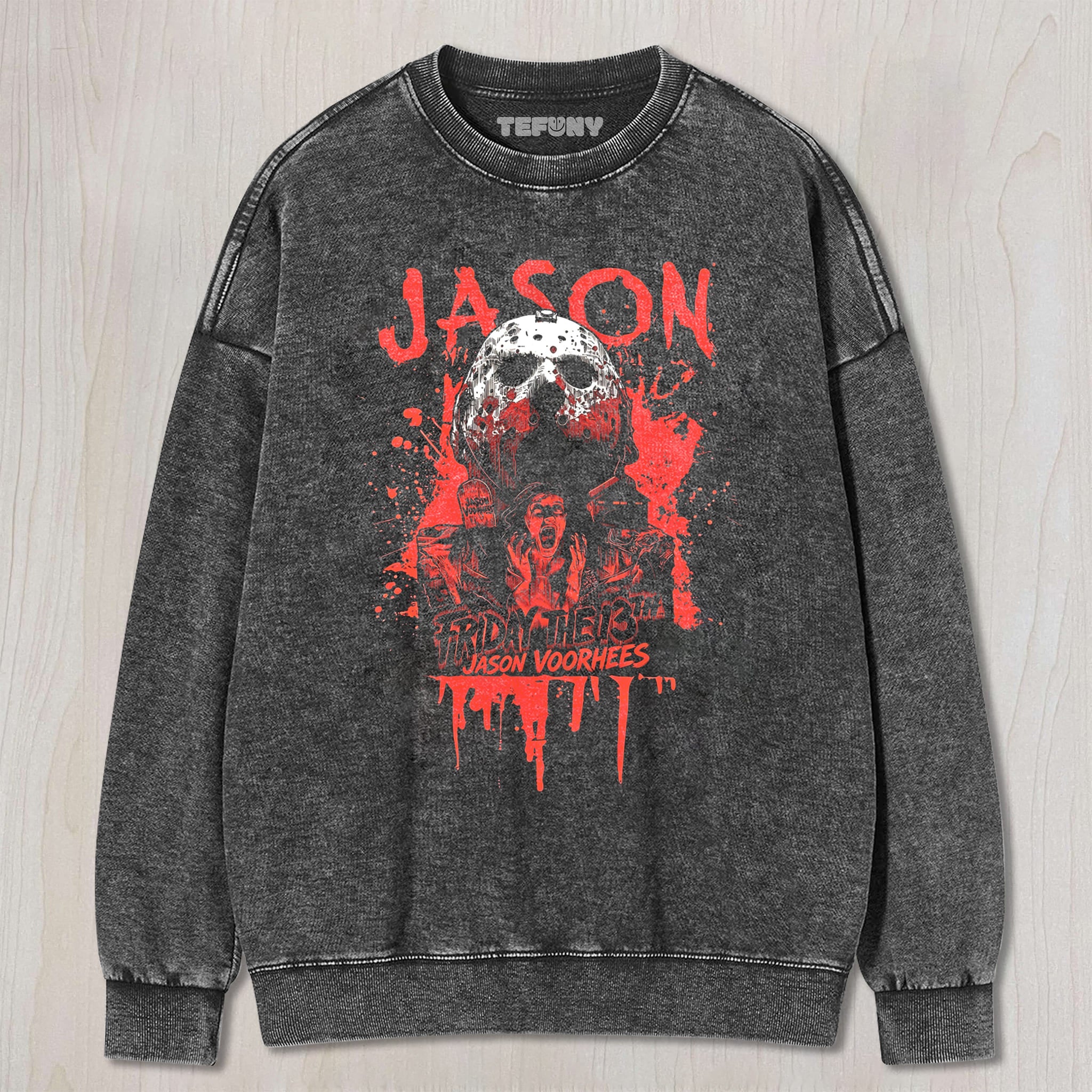 JASON VOORHEES V3 UNISEX TEE, TANK TOP, LAYERED LS, SWEATSHIRT & HOODIE