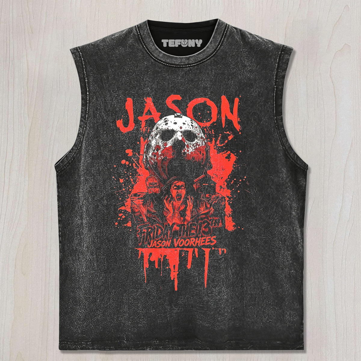 JASON VOORHEES V3 UNISEX TEE, TANK TOP, LAYERED LS, SWEATSHIRT & HOODIE