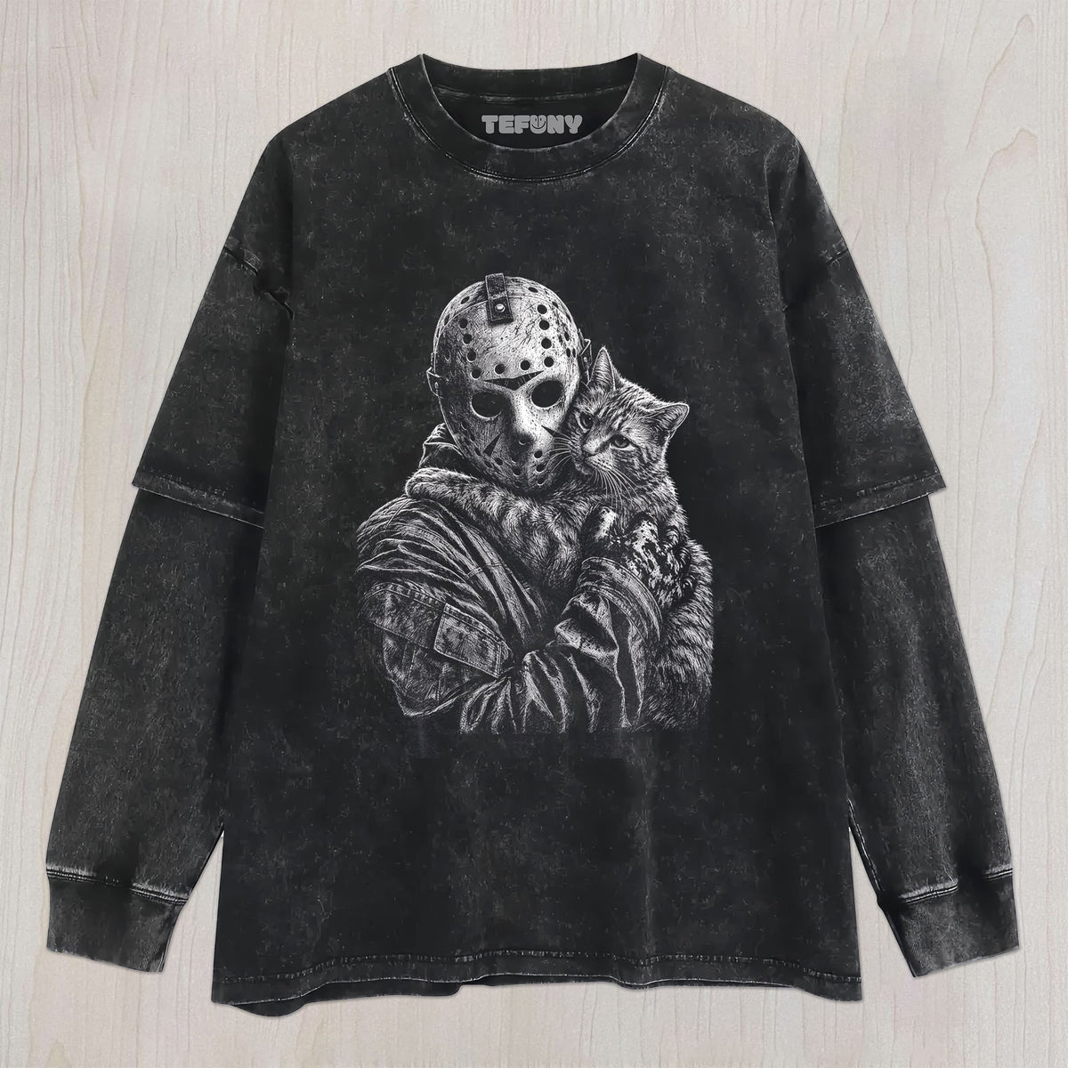 JASON VOORHEES V8 UNISEX TEE, TANK TOP, LAYERED LS, SWEATSHIRT & HOODIE