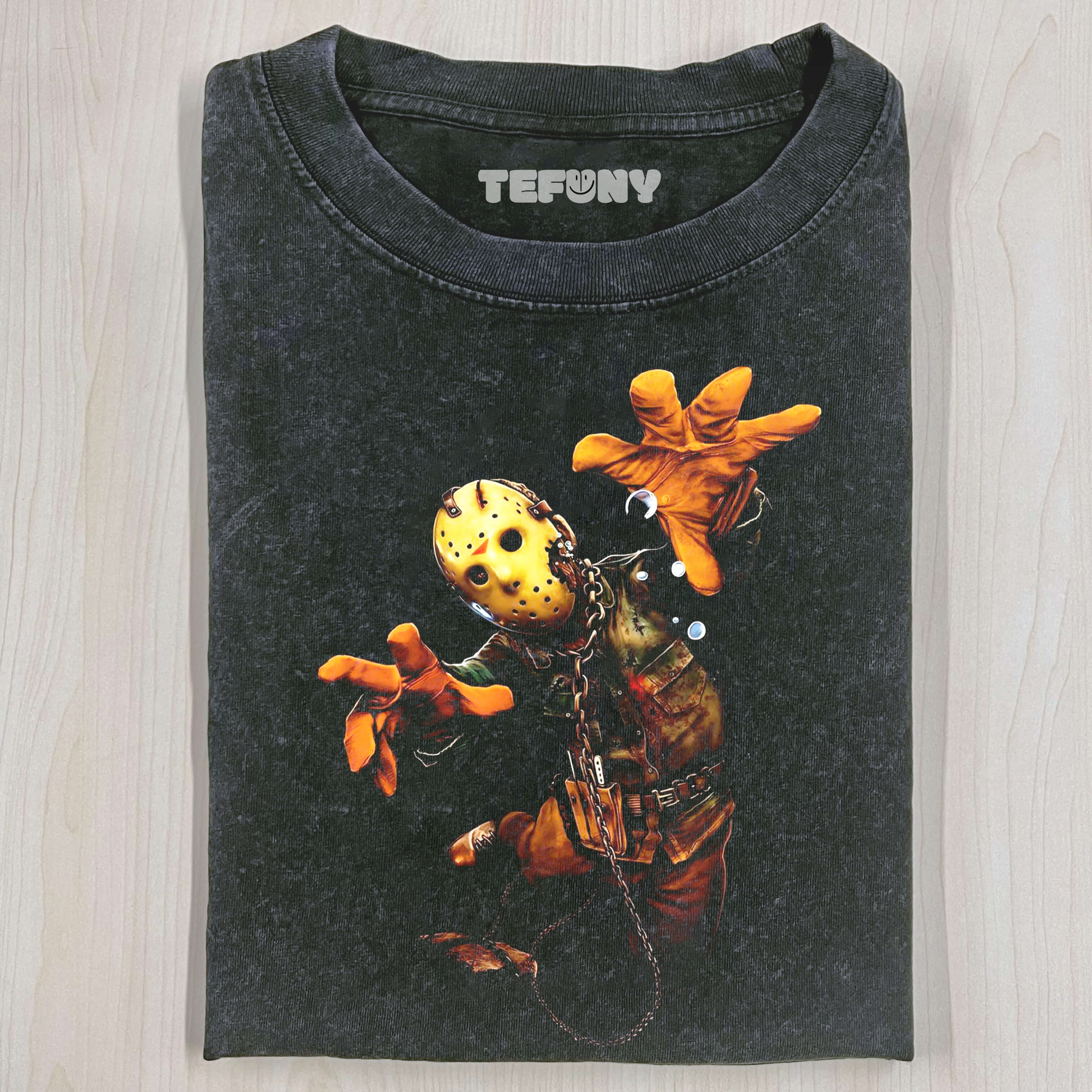 JASON VOORHEES WITH OPEN ARMS T-SHIRT